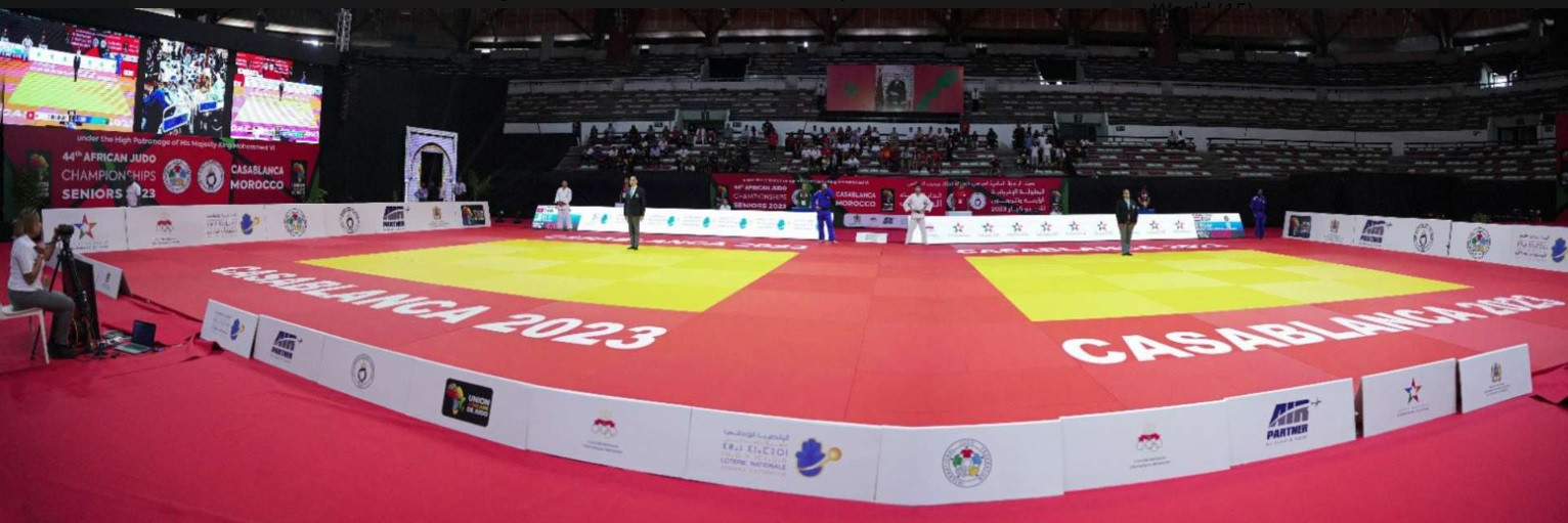 The African Judo Championships was held in Casablanca which is 180 miles away from the epicentre of the earthquake ©IJF
