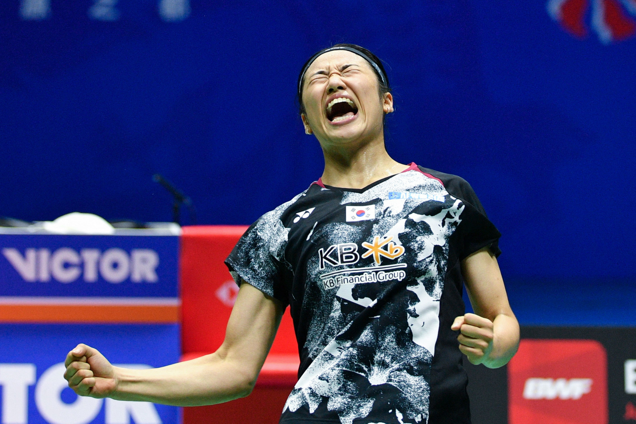 South Korea's world champion An Se-young won the women's singles title at the China Open ©Getty Images