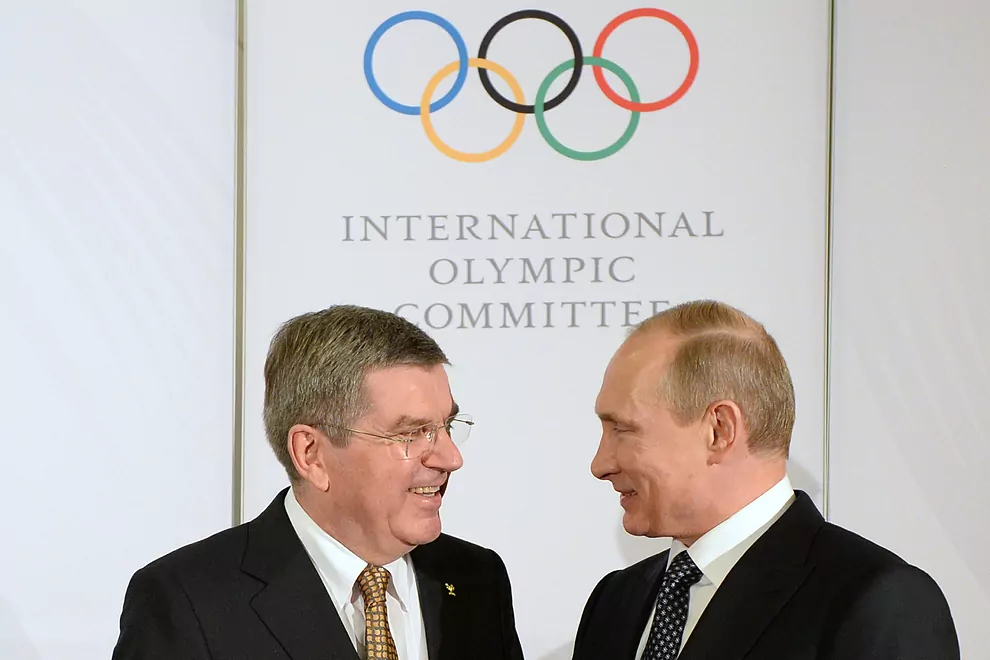 Russia - and Thomas Bach's relationship with President Vladimir Putin - will ultimately define how his time as the head of the IOC is viewed ©IOC
