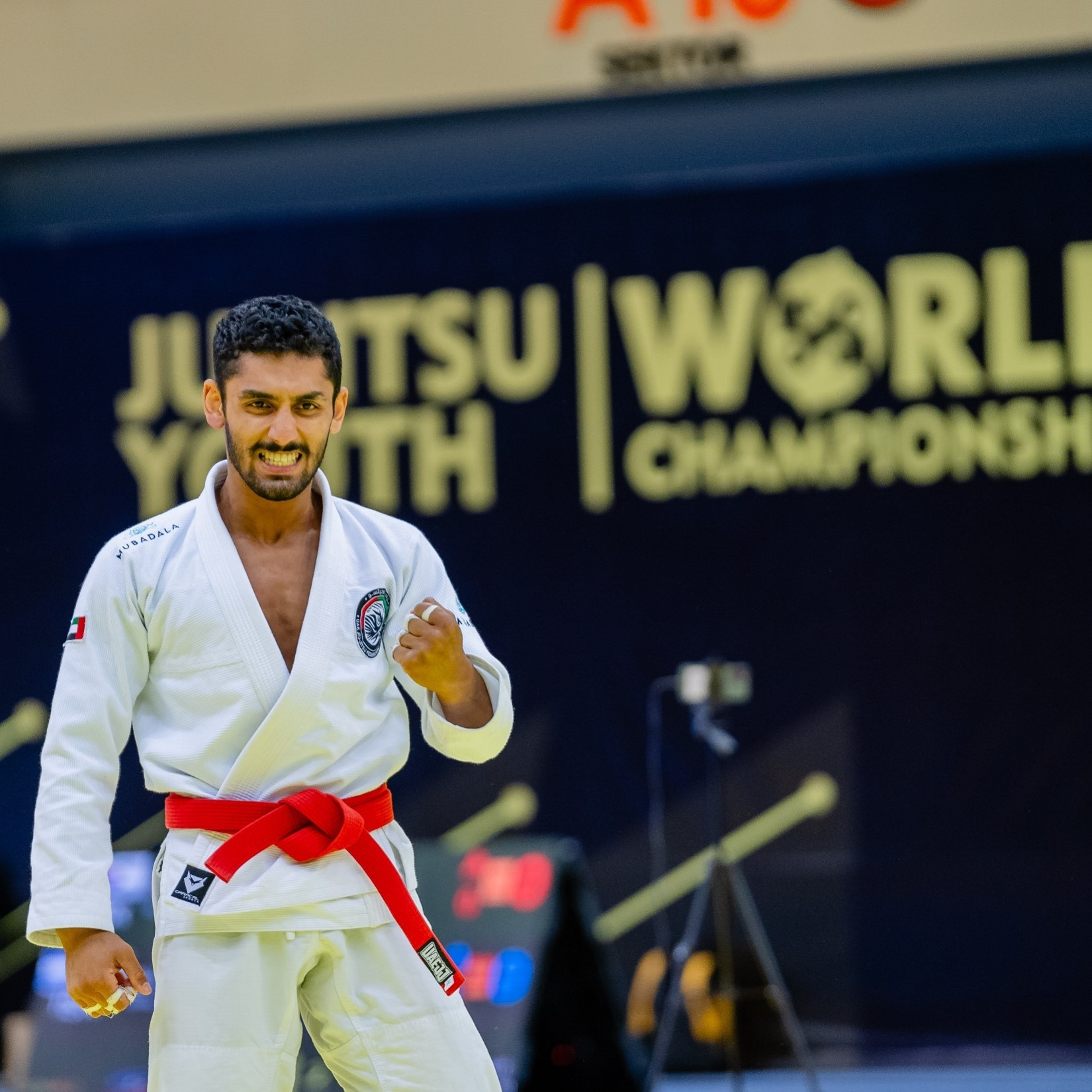 Emirati fighter Khaled Al Shehhi has won world senior and youth gold in the men's under-62kg category this year ©Action UAE