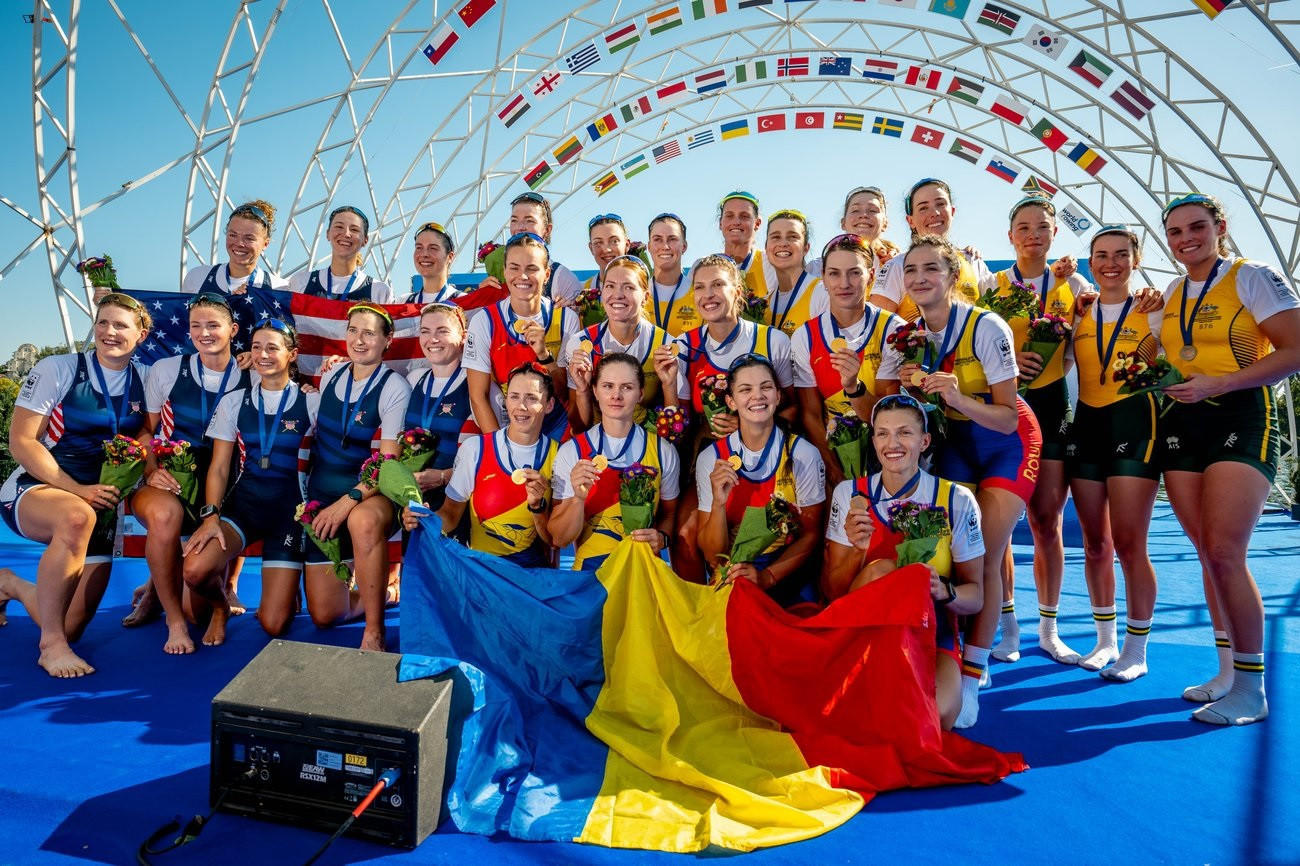 Romania do the double on final day of World Rowing Championships