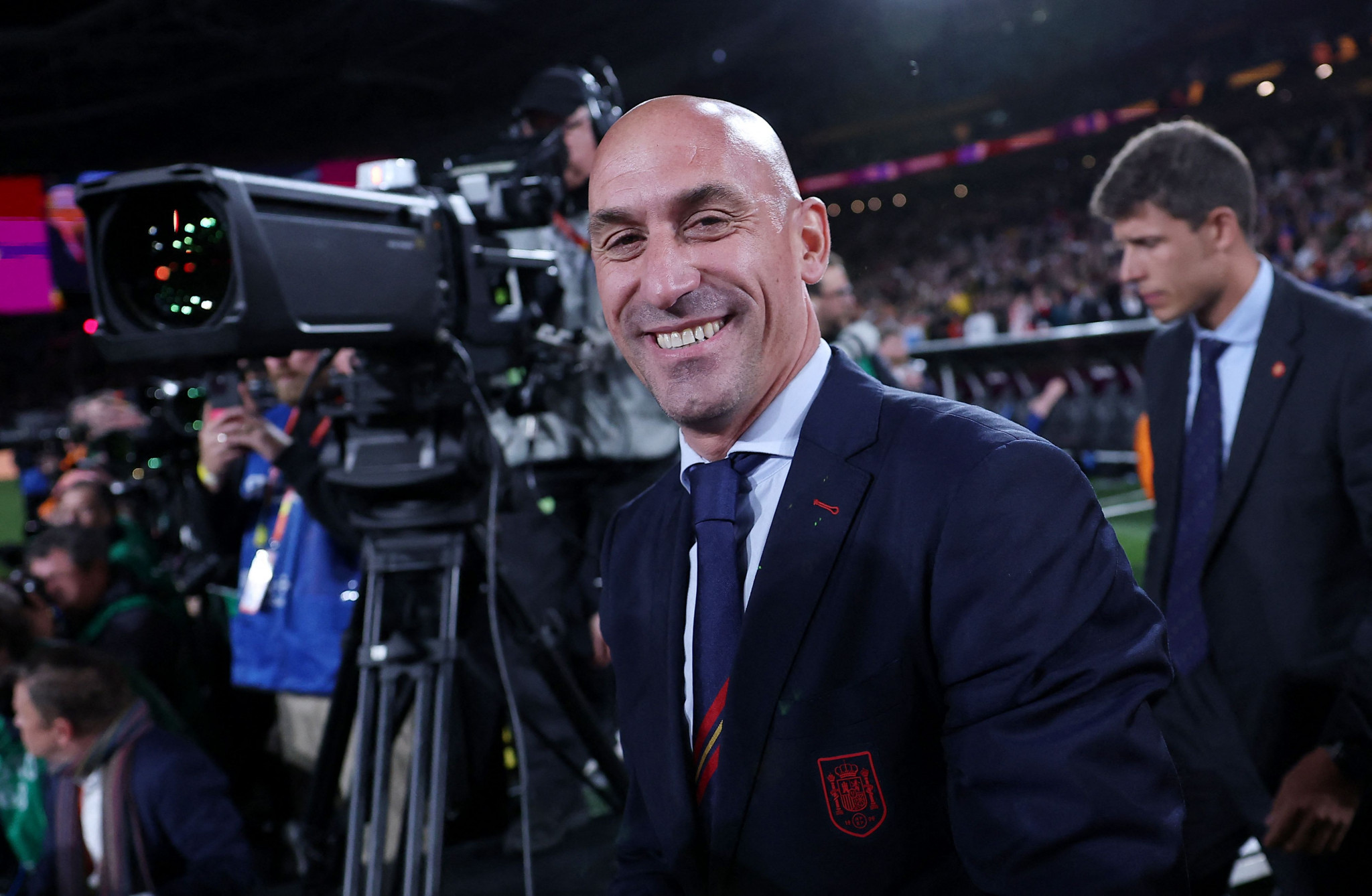 Rubiales announces resignation as Royal Spanish Football Federation President during television interview