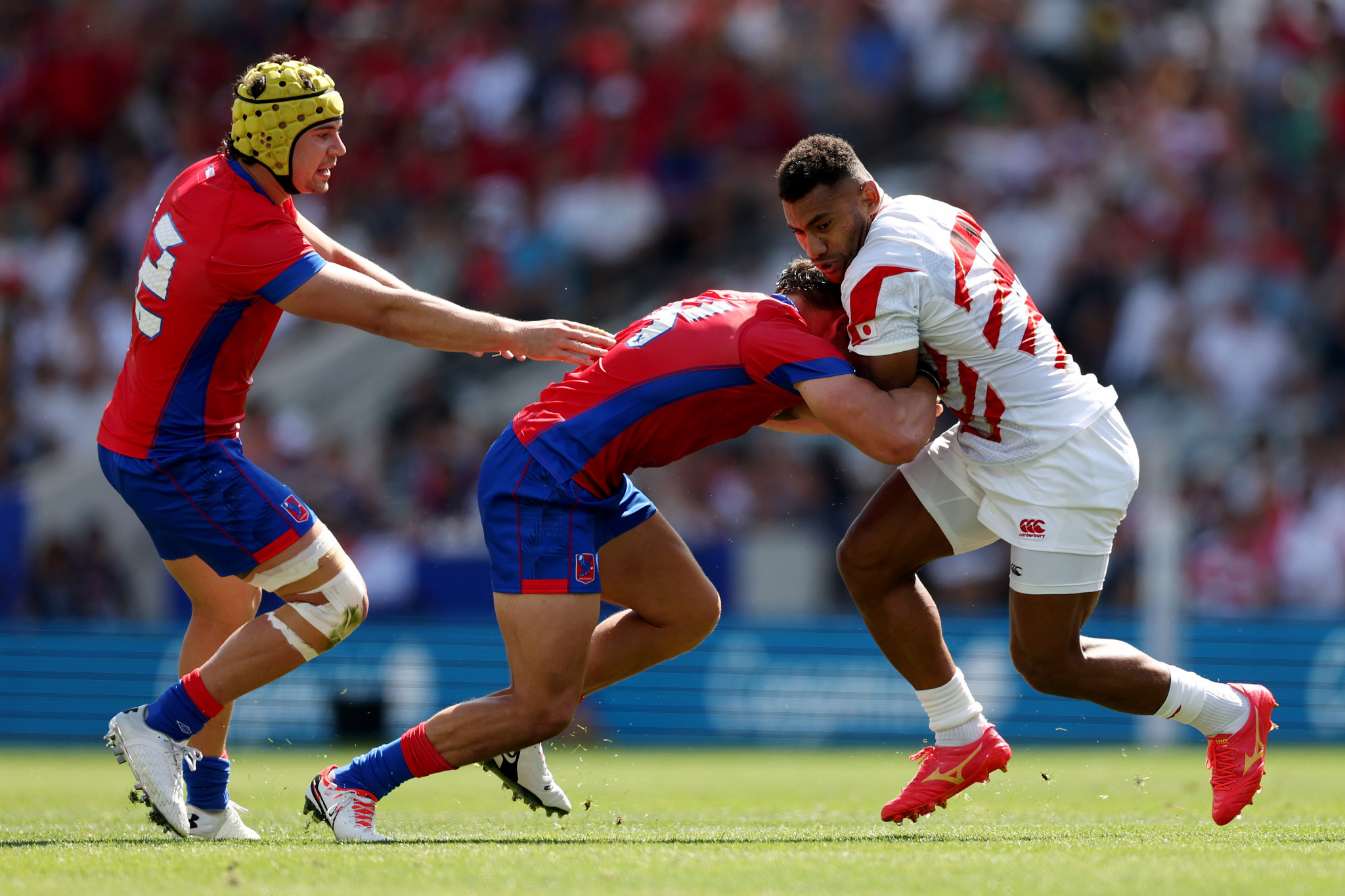 Japan proved too strong for Chile at the Stade Ernest Wallon in Toulouse ©Getty Images