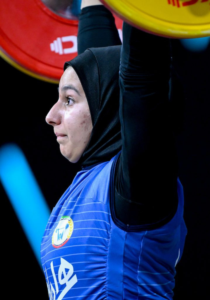 Reihaneh Karimi of Iran in action ©Giorgio Scala/Deepbluemedia