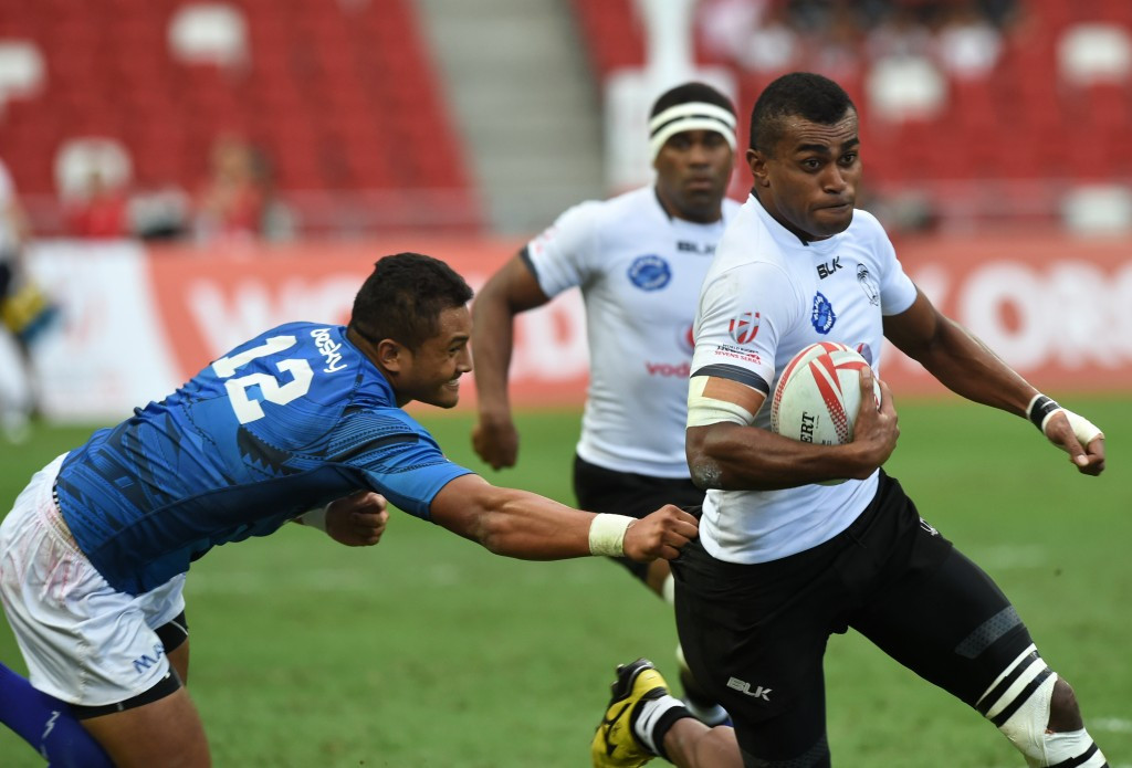 Fiji topped their group on points difference