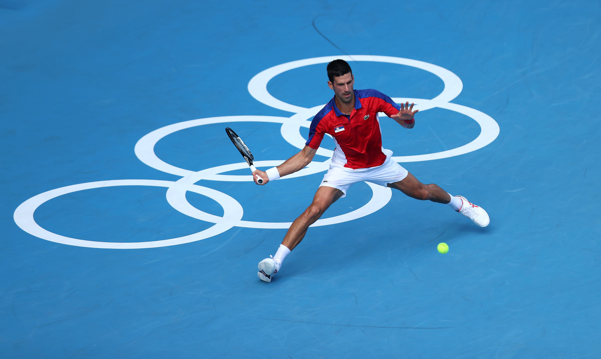Serbia's 24-time Grand Slam winner Novak Djokovic would be 41 at the time of the Los Angeles 2028 Olympics ©Getty Images