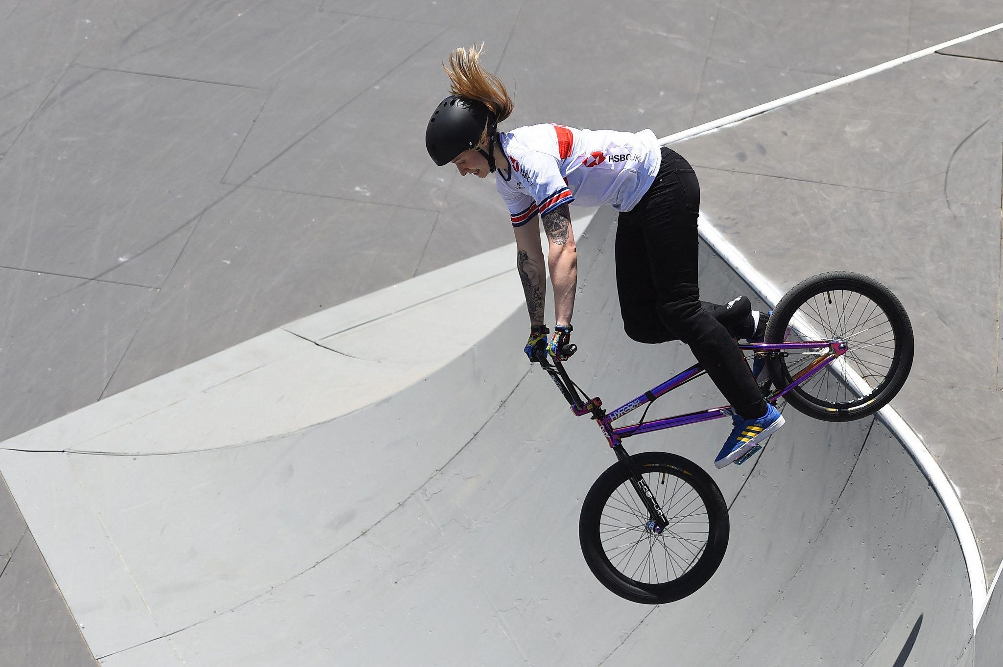 British BMX star Charlotte Worthington says she is looking forward to seeing some creative entries ©Getty Images