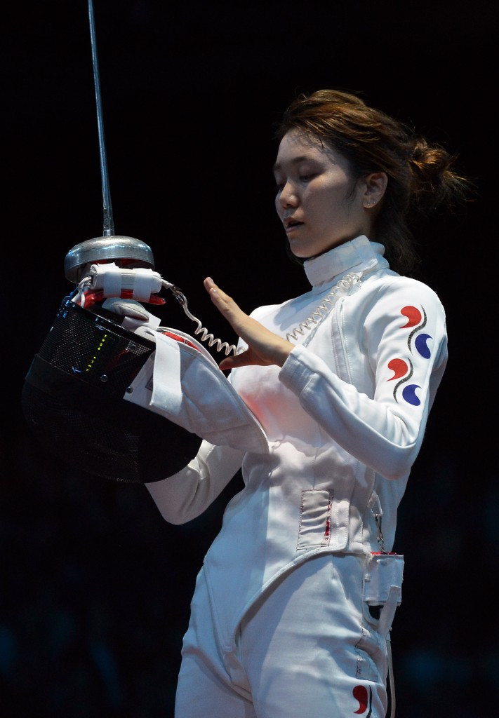 Choi Eun-sook helped South Korea claim top honours in the women’s team épée ©Getty Images