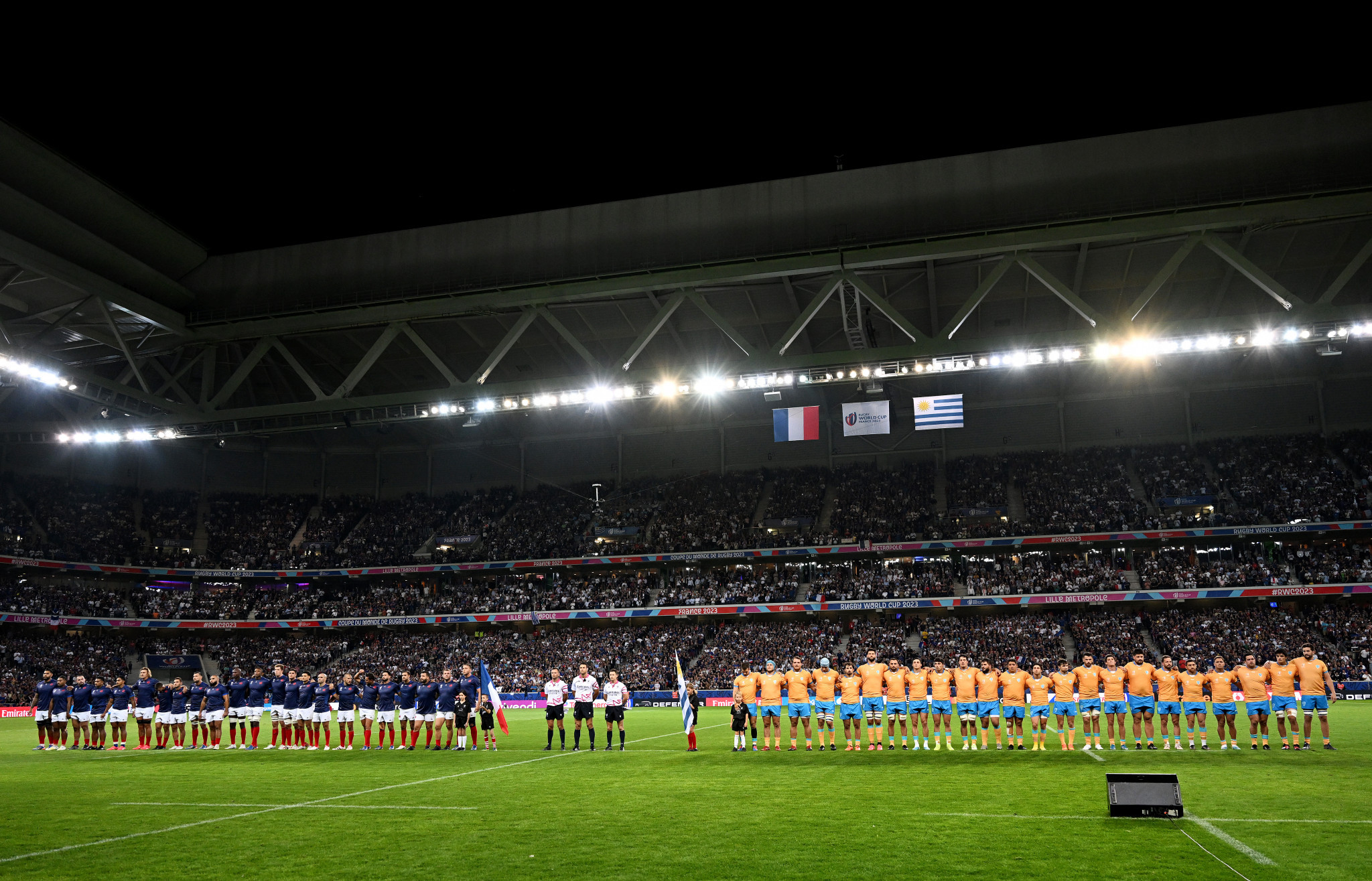 The Stade Pierre-Mauroy in Lille was the venue for the day's sole match ©Getty Images