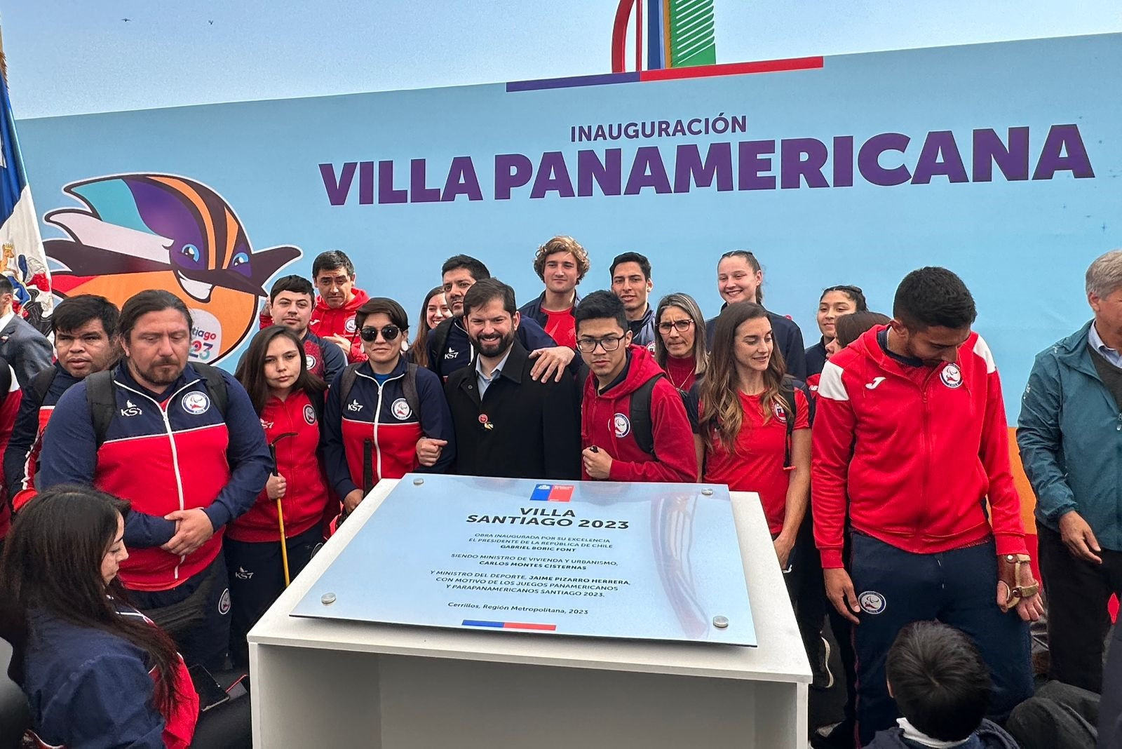 Chilean President officially inaugurates Pan American Village for Santiago 2023