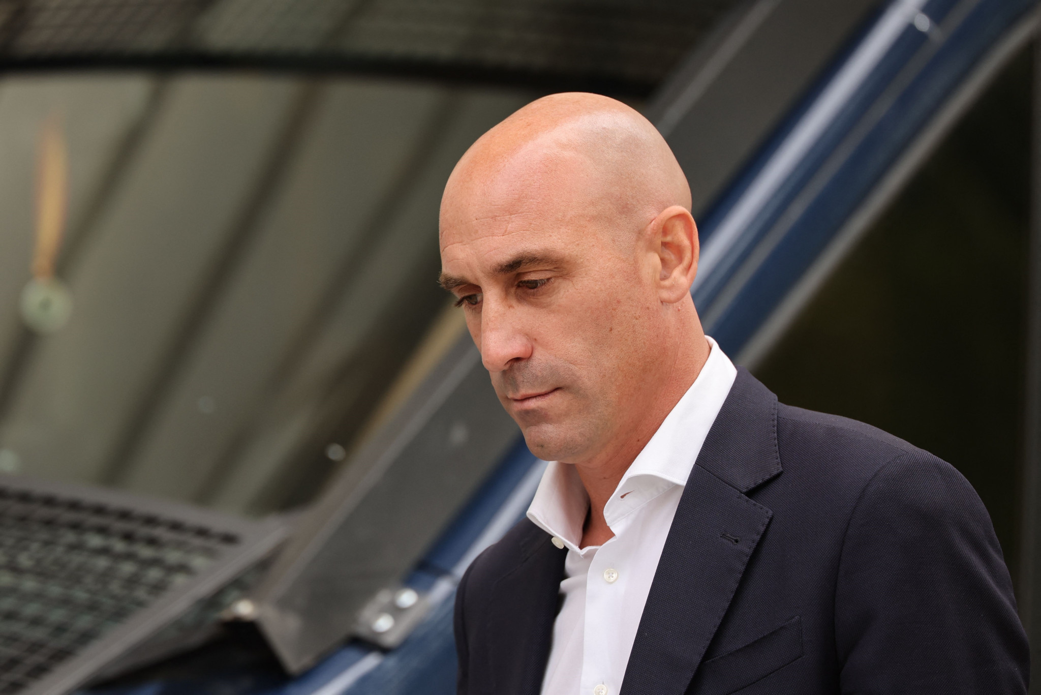 Former Royal Spanish Football Federation Luis Rubiales, facing allegations of sexual assault and coercion, has been ordered to stay away from player Jenni Hermoso ©Getty Images 