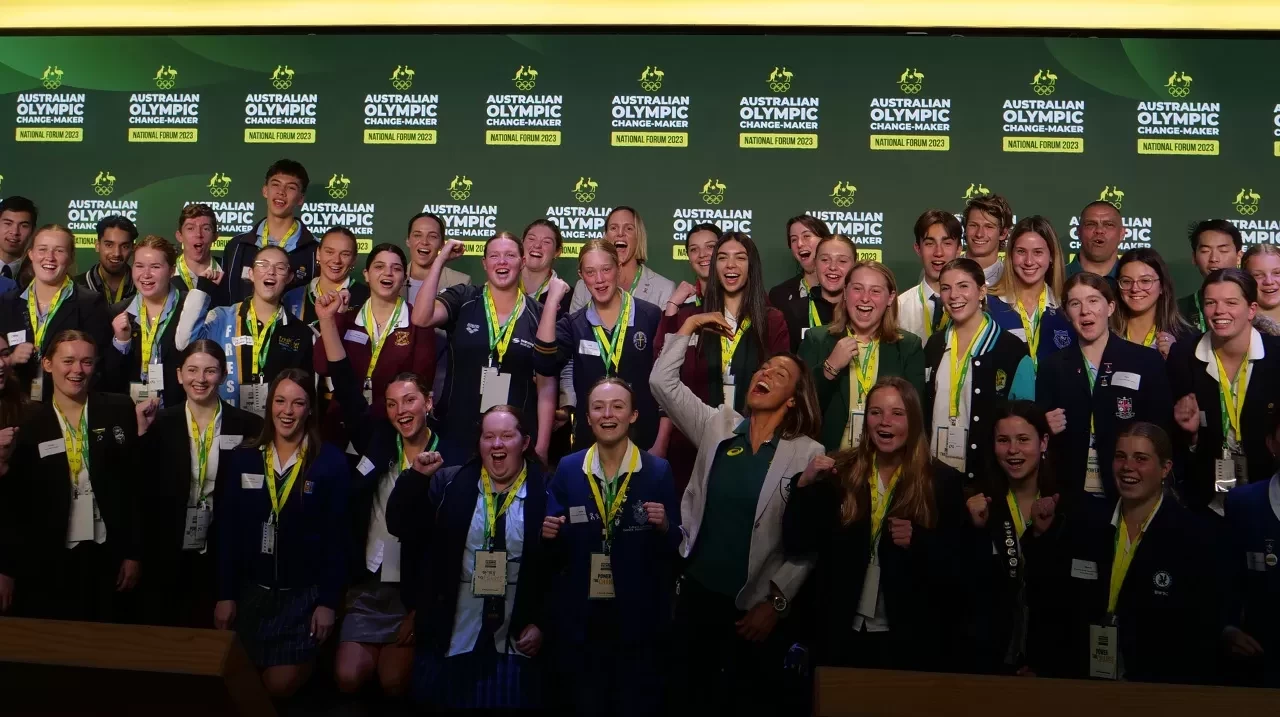 Students come together for Australian Olympic Change-Maker National Forum