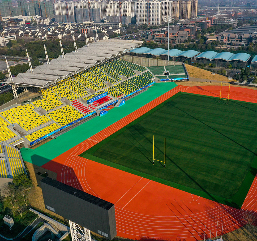 Sri Lanka are set to compete in OCA colours at the Hangzhou Normal University Cangqian Athletics Field ©Hangzhou 2022