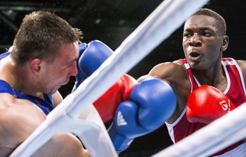 France's Christian Mbilli Assomo claimed the middleweight gold medal