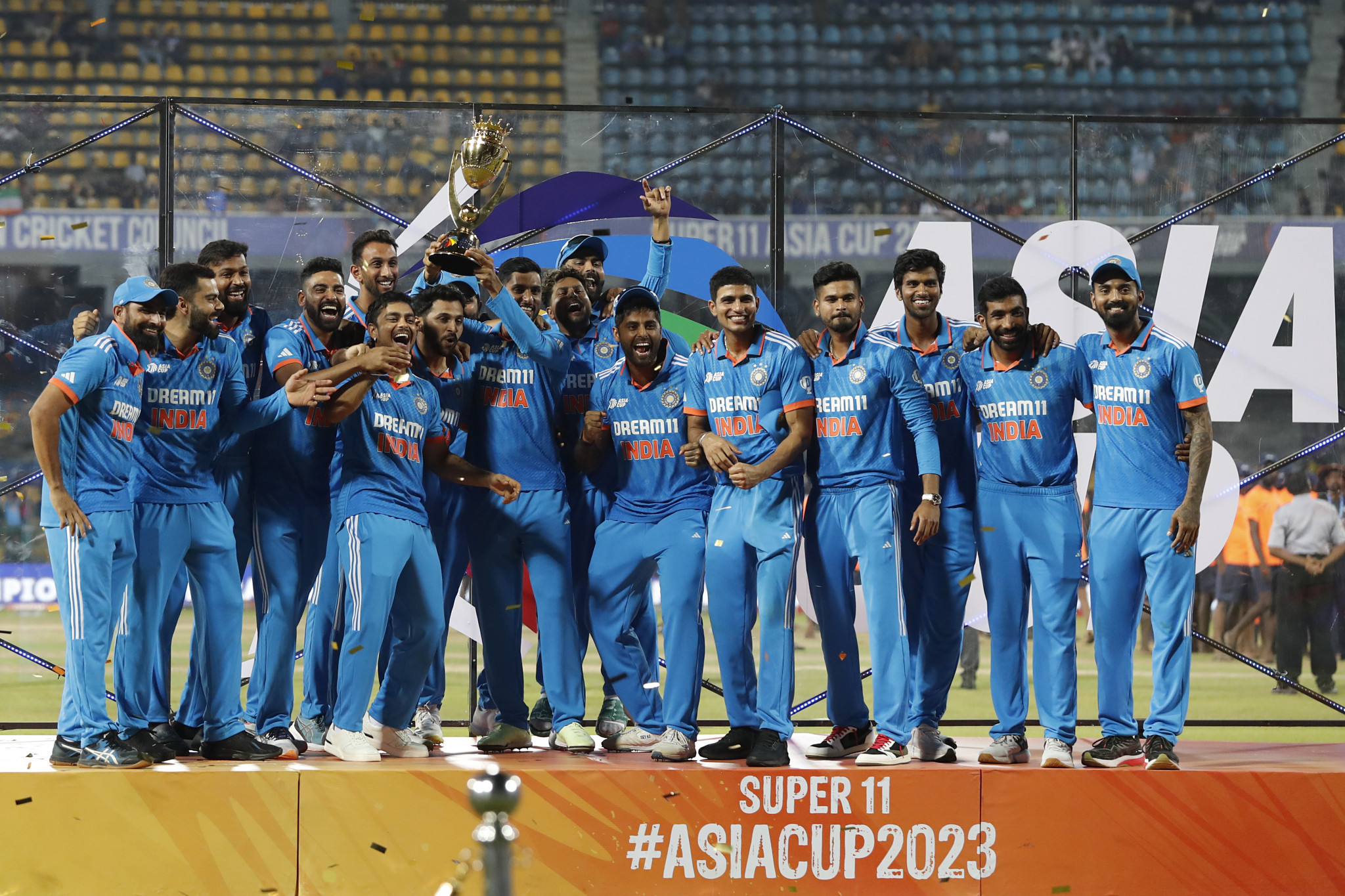 Siraj runs riot as India beat Sri Lanka to win Asia Cup