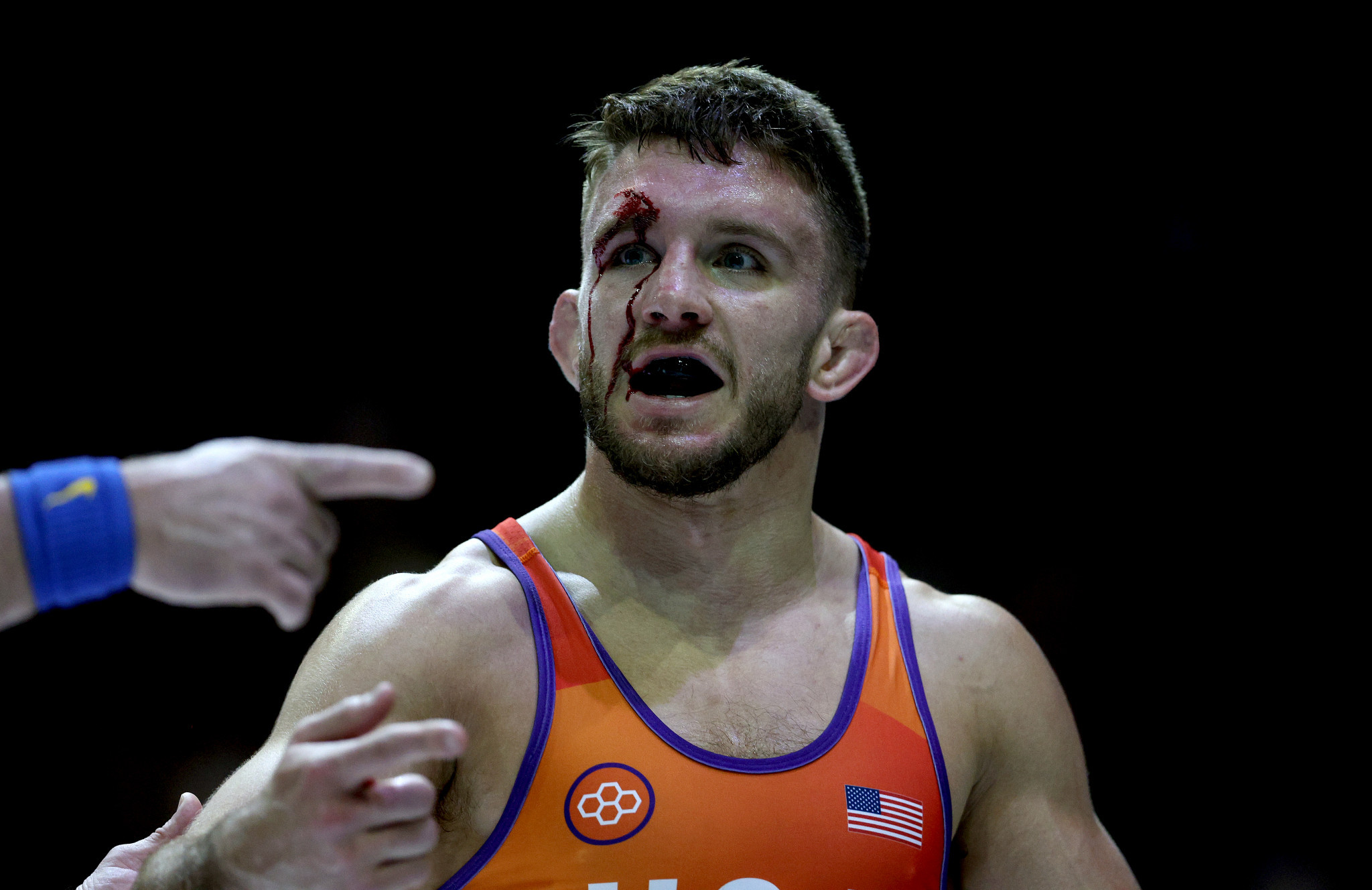 Zain Retherford was one of three American champions crowned today in Belgrade ©Getty Images