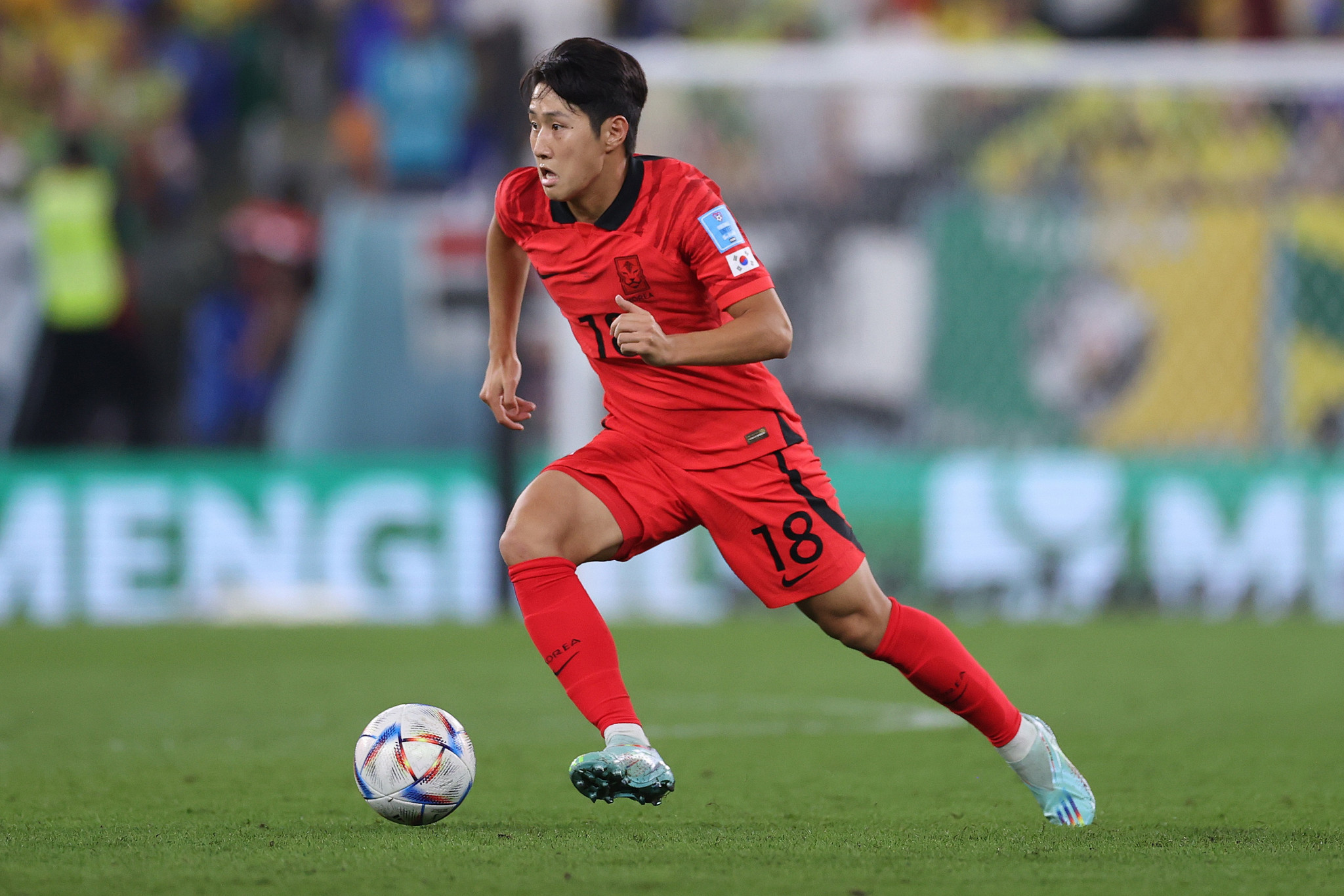 PSG midfielder Lee Kang-in is set to join up with South Korea's squad later this week ©Getty Images
