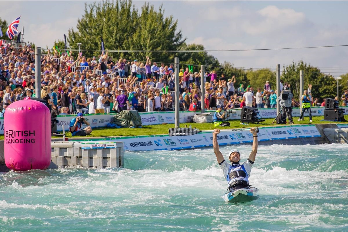 The Lee Valley White Water Centre is set to stage the ICF Canoe Slalom World Championships ©ICF
