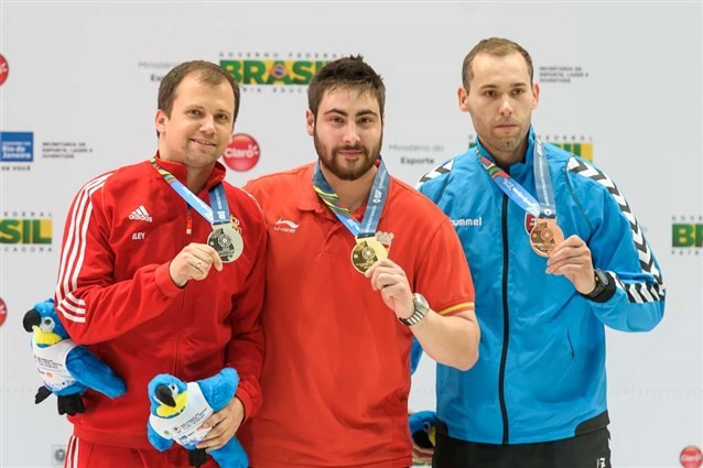 Carrera wins gold with final shot as finals begin at ISSF World Cup in Rio