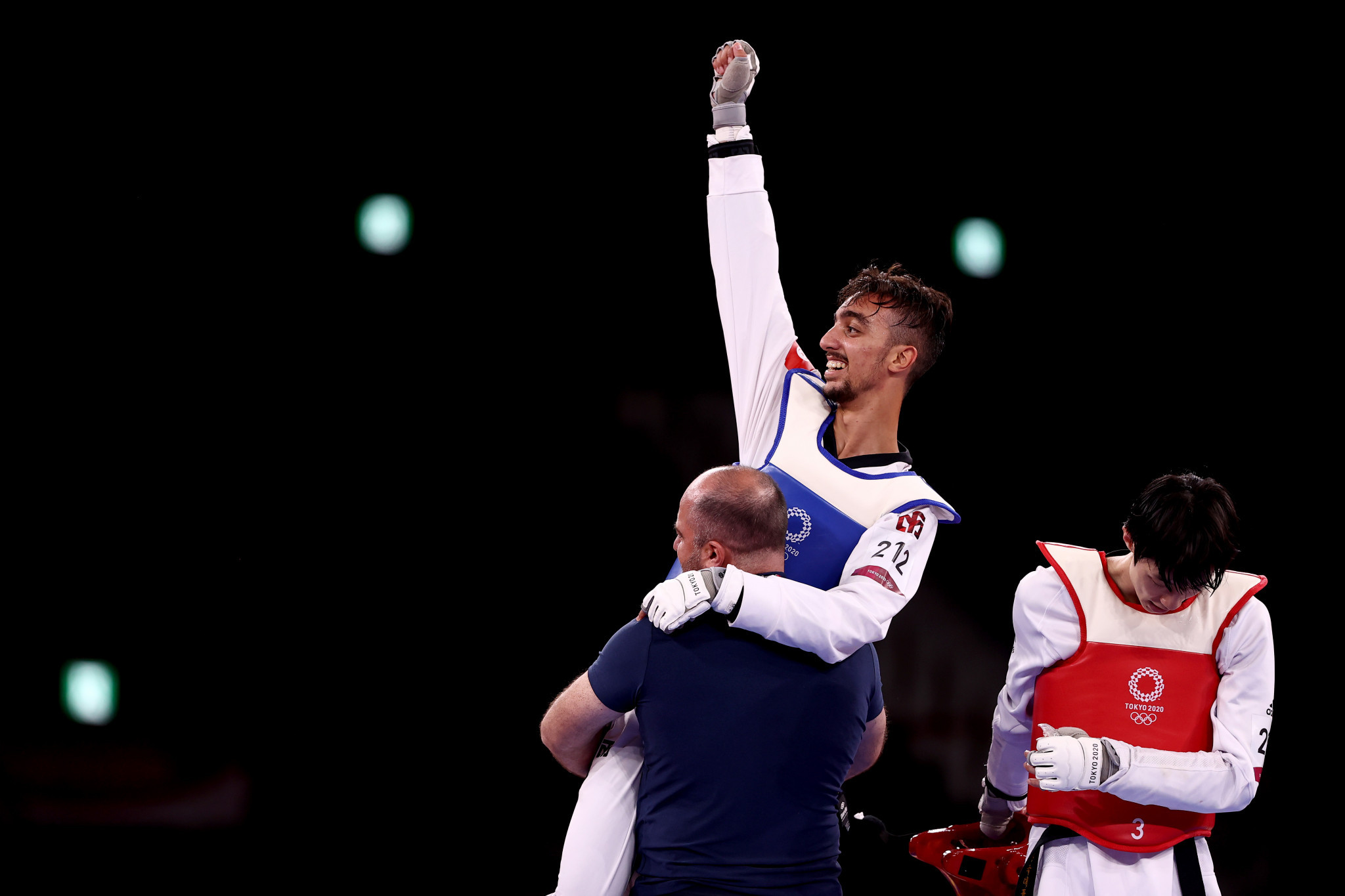 Mohamed Khalil Jendoubi won Olympic silver for Tunisia at Tokyo 2020 ©Getty Images