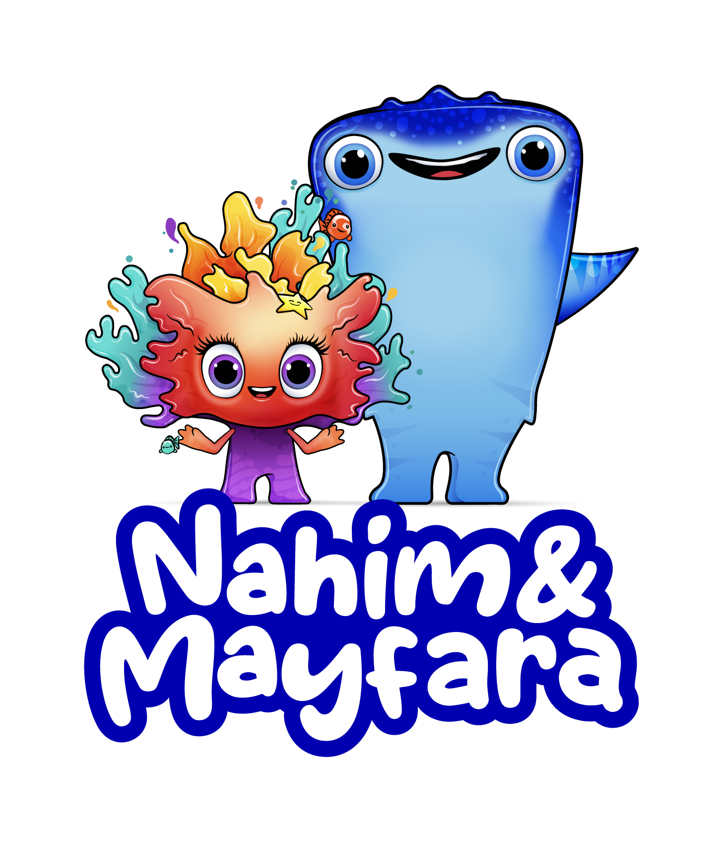 Nahim and Mayfara named Doha 2024 World Aquatics Championships mascots