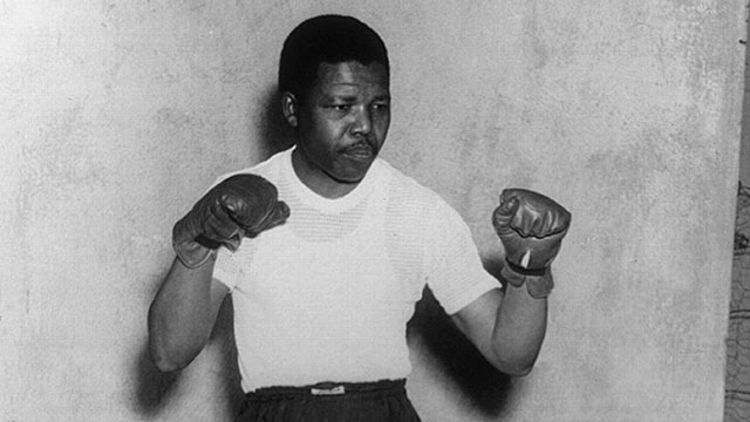 Nelson Mandela was a keen amateur boxer who remained a fan of the sport for the rest of his life ©Getty Images