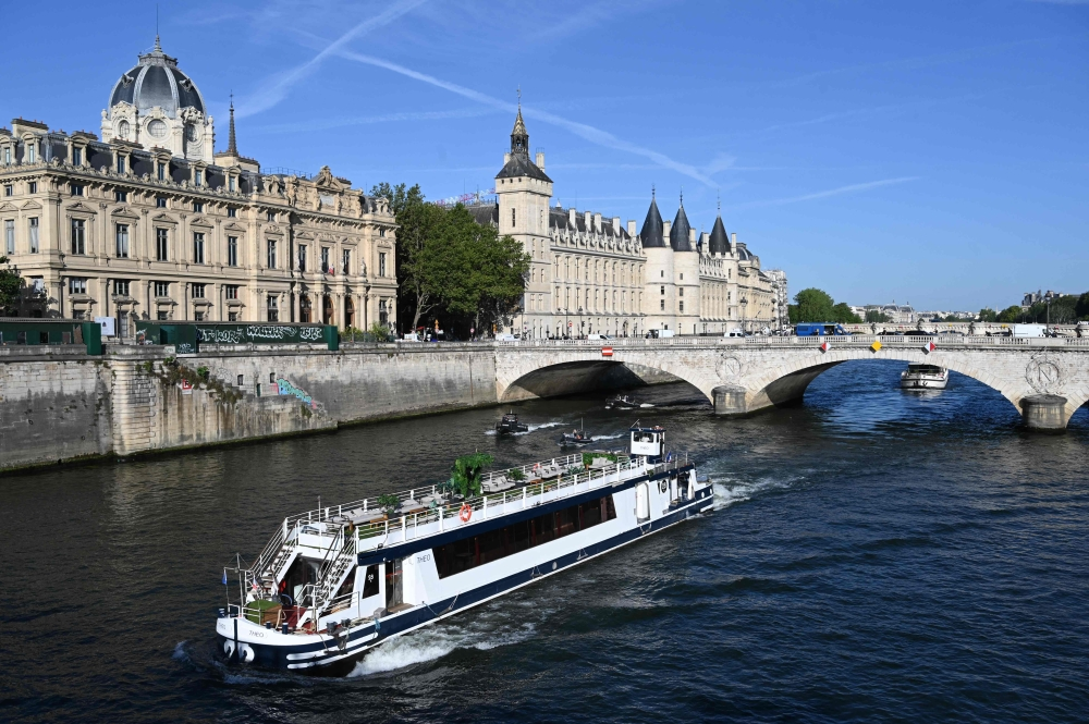 At least 500,000 spectators are expected to line the banks of the Seine during the Olympic Opening Ceremony on July 26 next year ©Getty Images