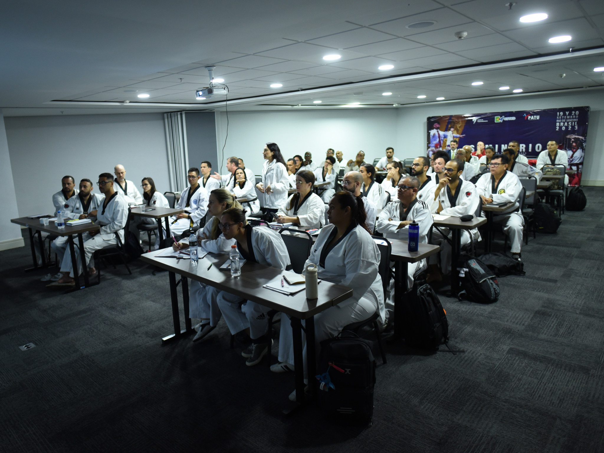 More than 50 attend Pan American Taekwondo Union judges training in Rio