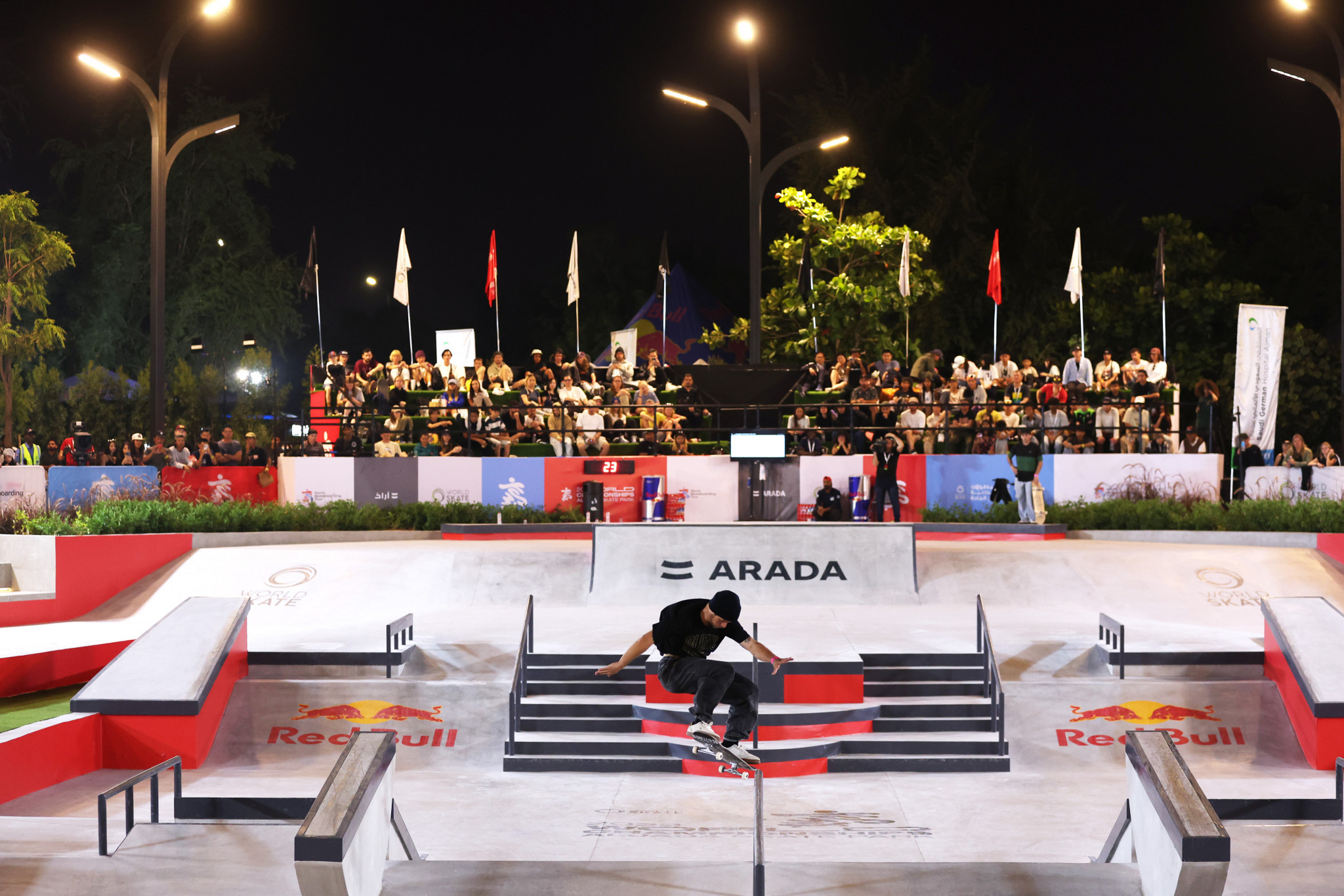 Sharjah in the UAE staged a Street and Park World Championships earlier this year ©Getty Images