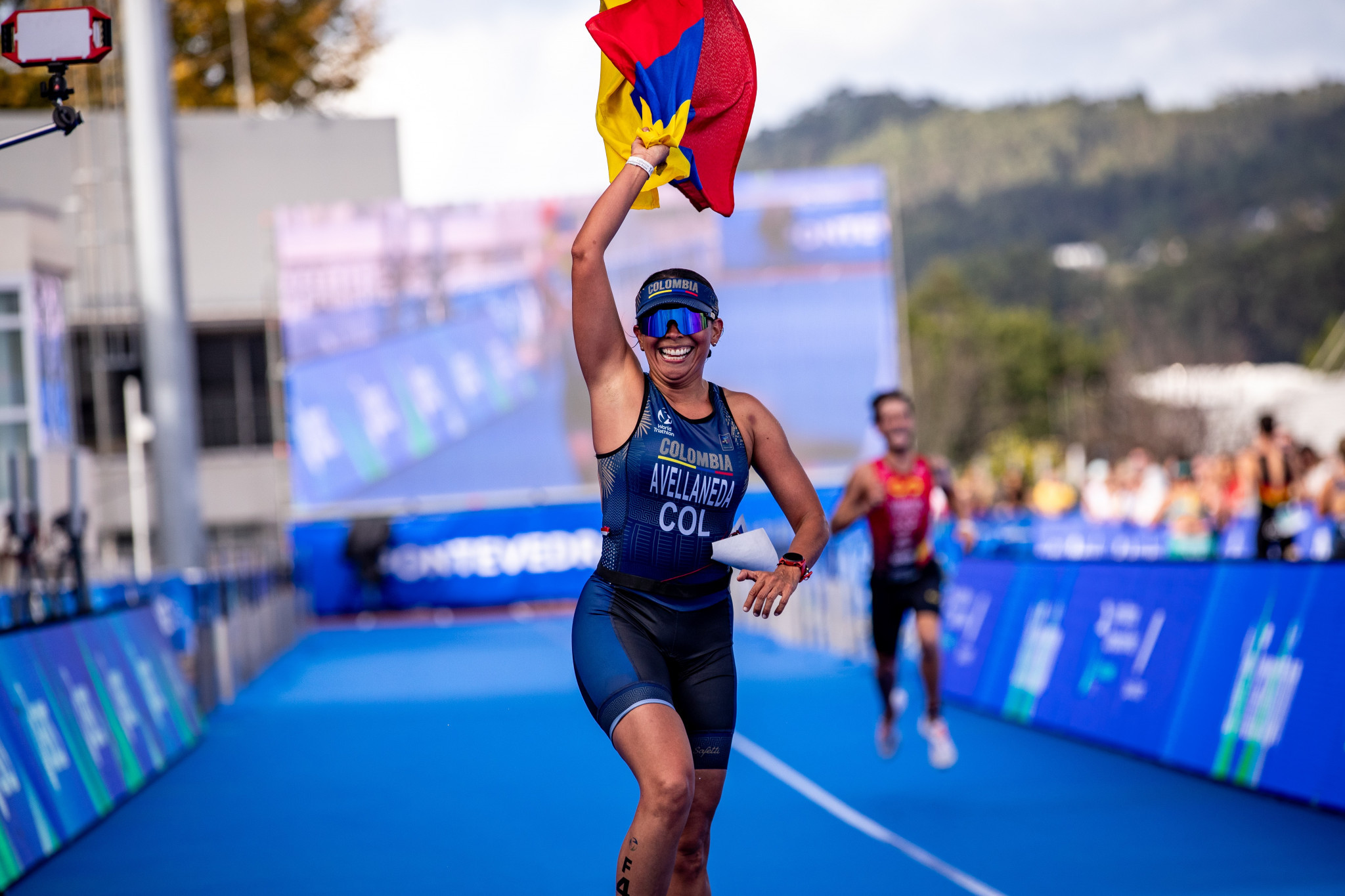 Athletes from 57 countries including Colombia are in Pontevedra for the World Triathlon Championship Finals ©World Triathlon