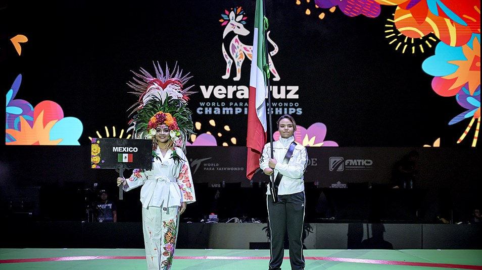 Mexican competitors received a great ovation as they competed on home soil at the World Para Taekwondo Championships in Veracruz ©World Taekwondo