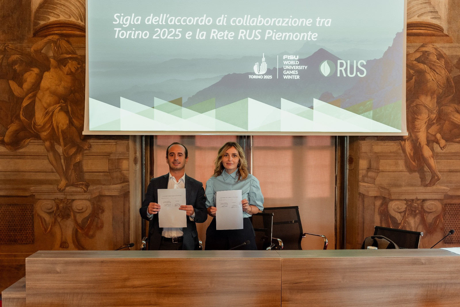 Turin 2025 will work with RUS Piemonte to measure the sustainability of the 2025 Winter World University Games ©Torino 2025