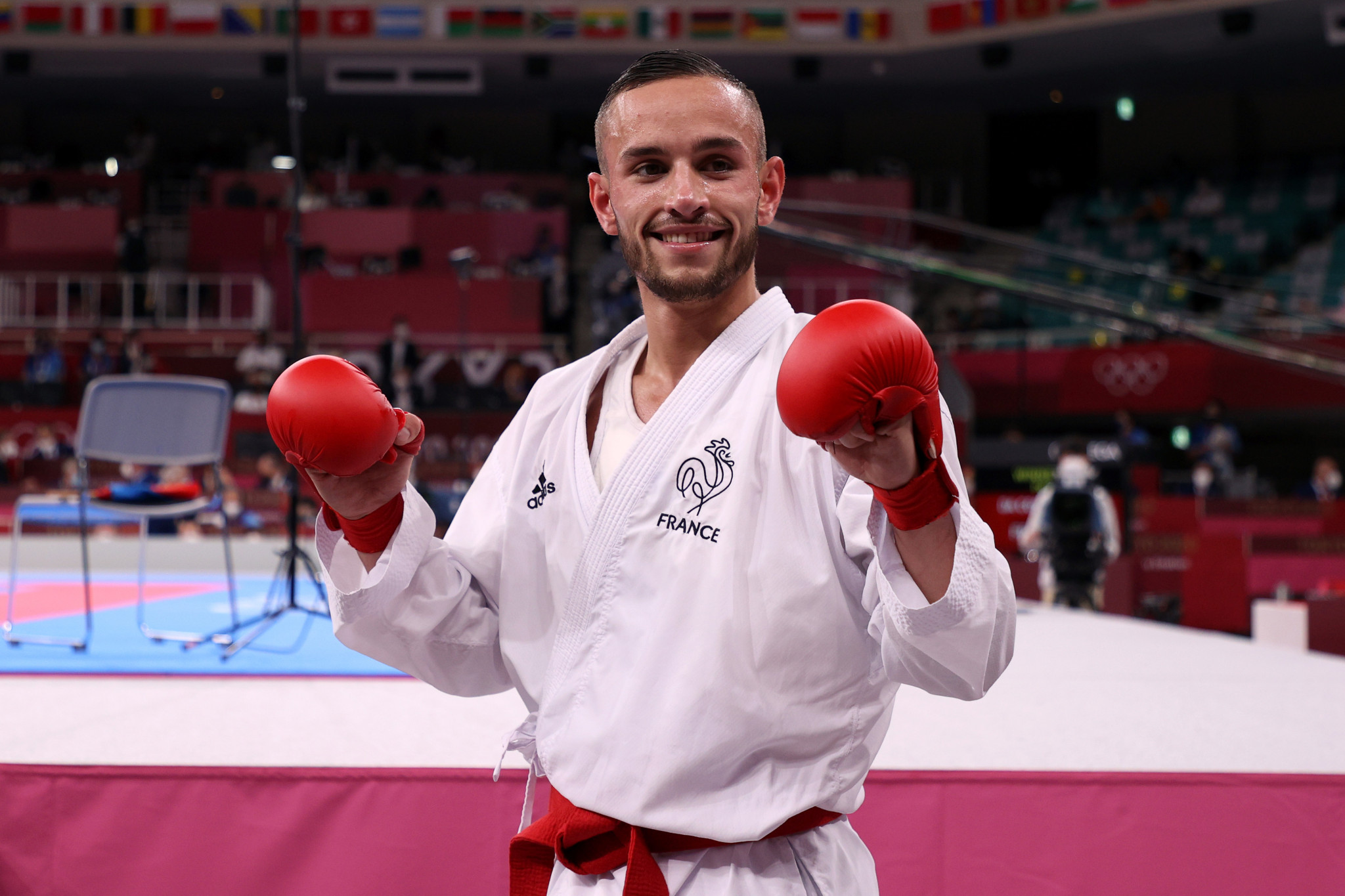 Steven Dacosta of France has also put forward his name for the Karate World Championships in Budapest ©Getty Images