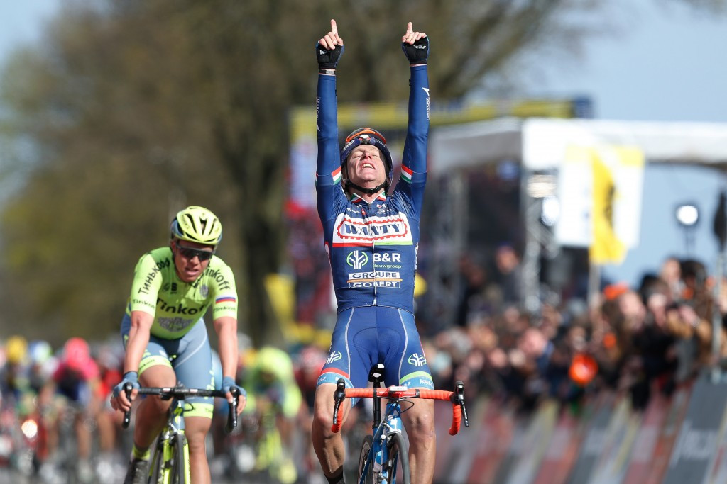 Gasparotto claims second Amstel Gold Race victory
