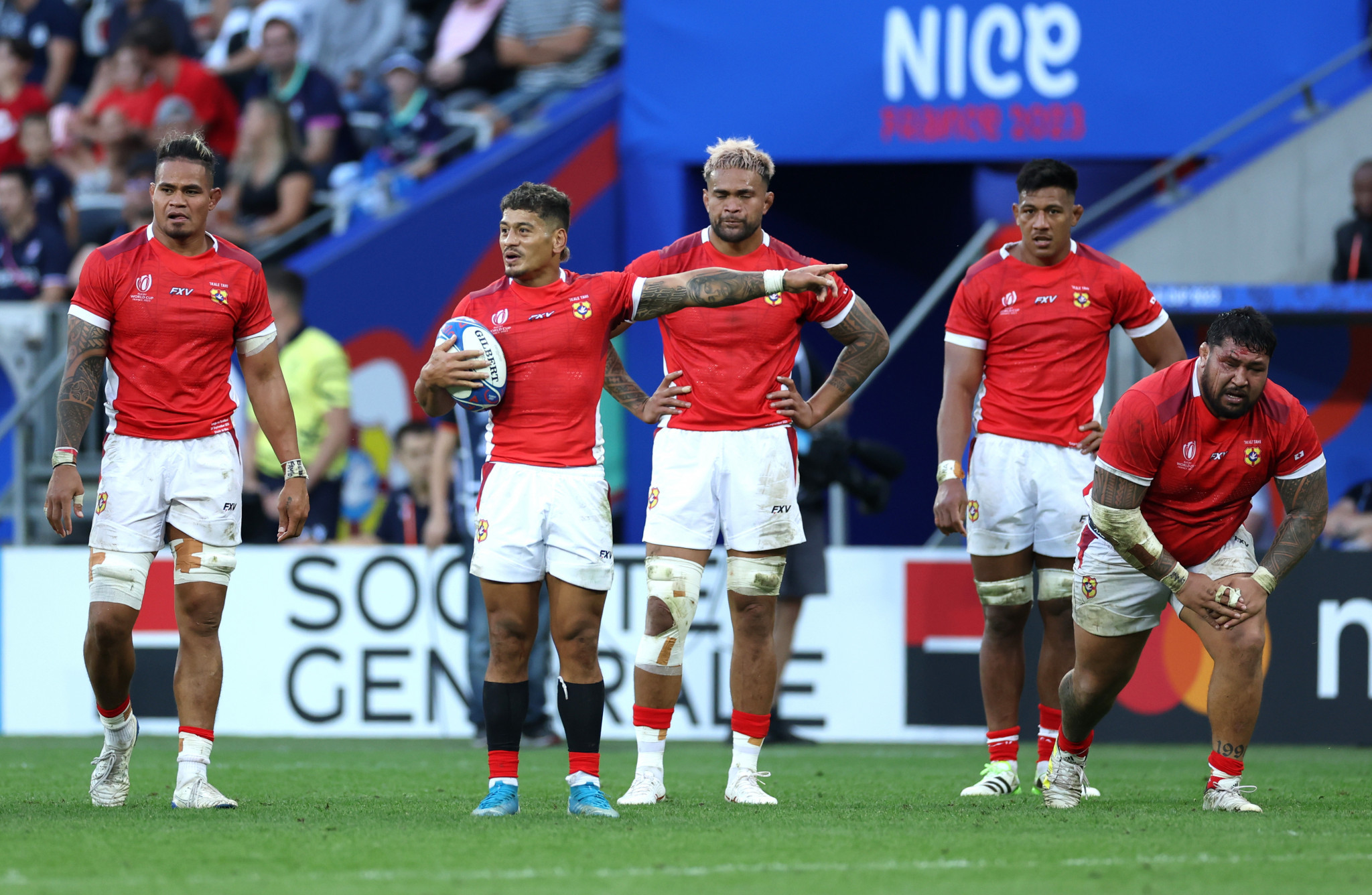 Tonga have yet to get off the mark in the Pool B table having lost both of their first two matches ©Getty Images  