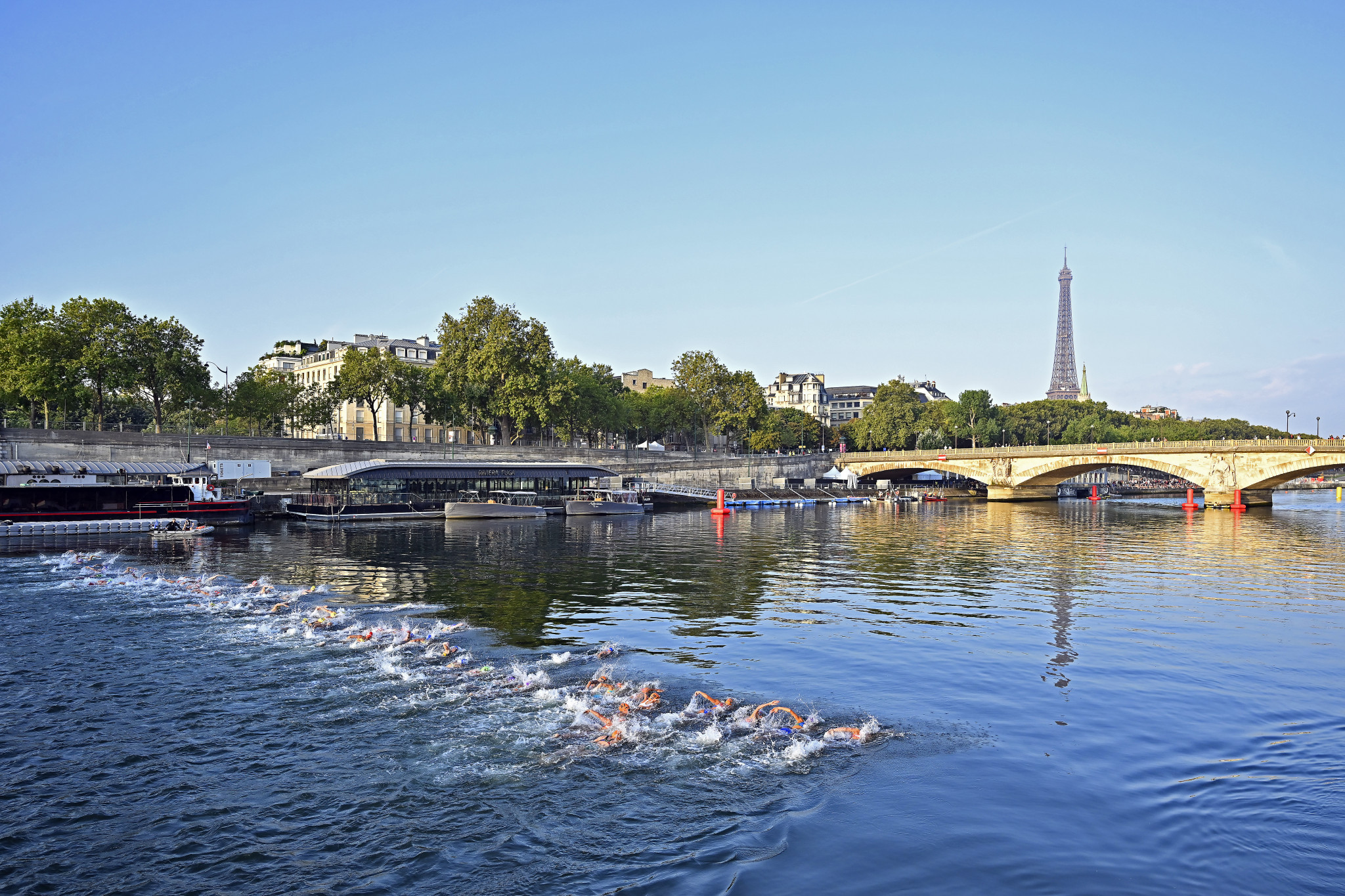 World Triathlon President Marisol Casado insisted she is "completely confident" the River Seine can be used at the Paris 2024 Olympics ©Getty Images