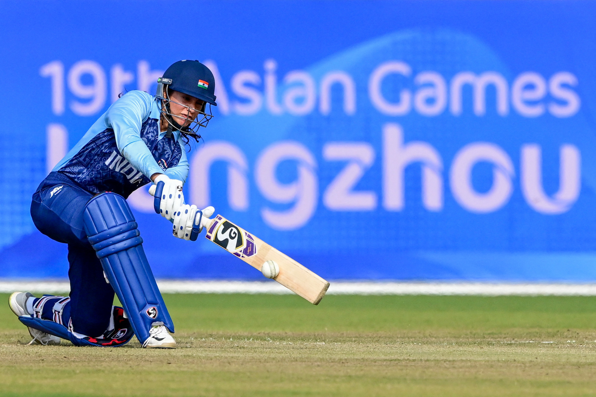 Smriti Mandhana's 46 runs powered India to their first Asian Games cricket gold medal in history ©Getty Images