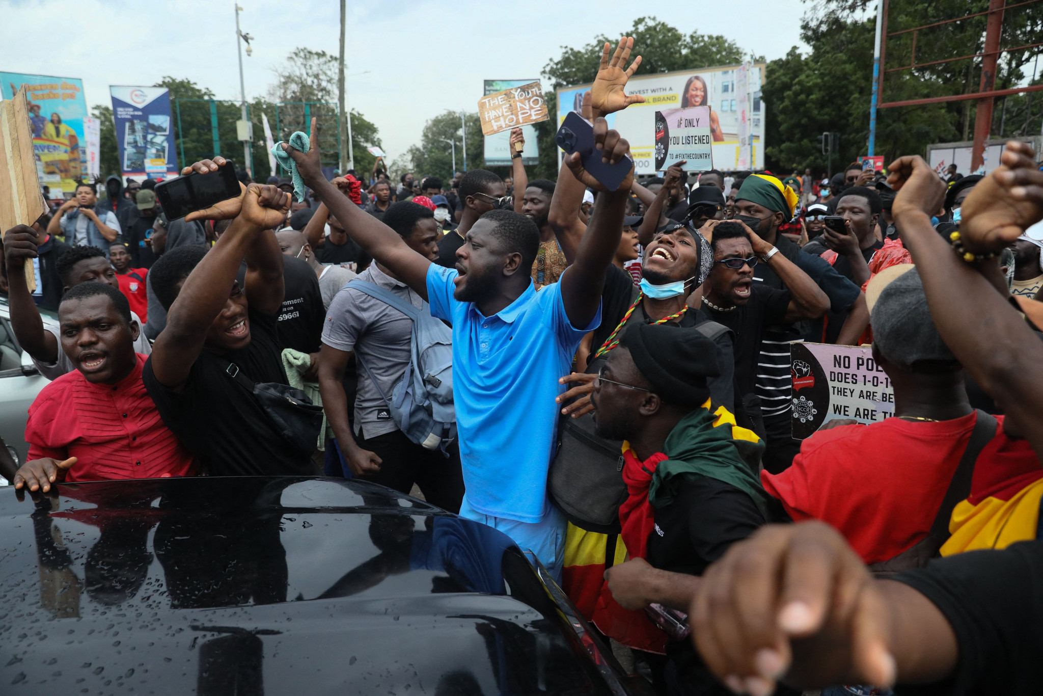 African Games host Ghana witnesses three days of economic protests
