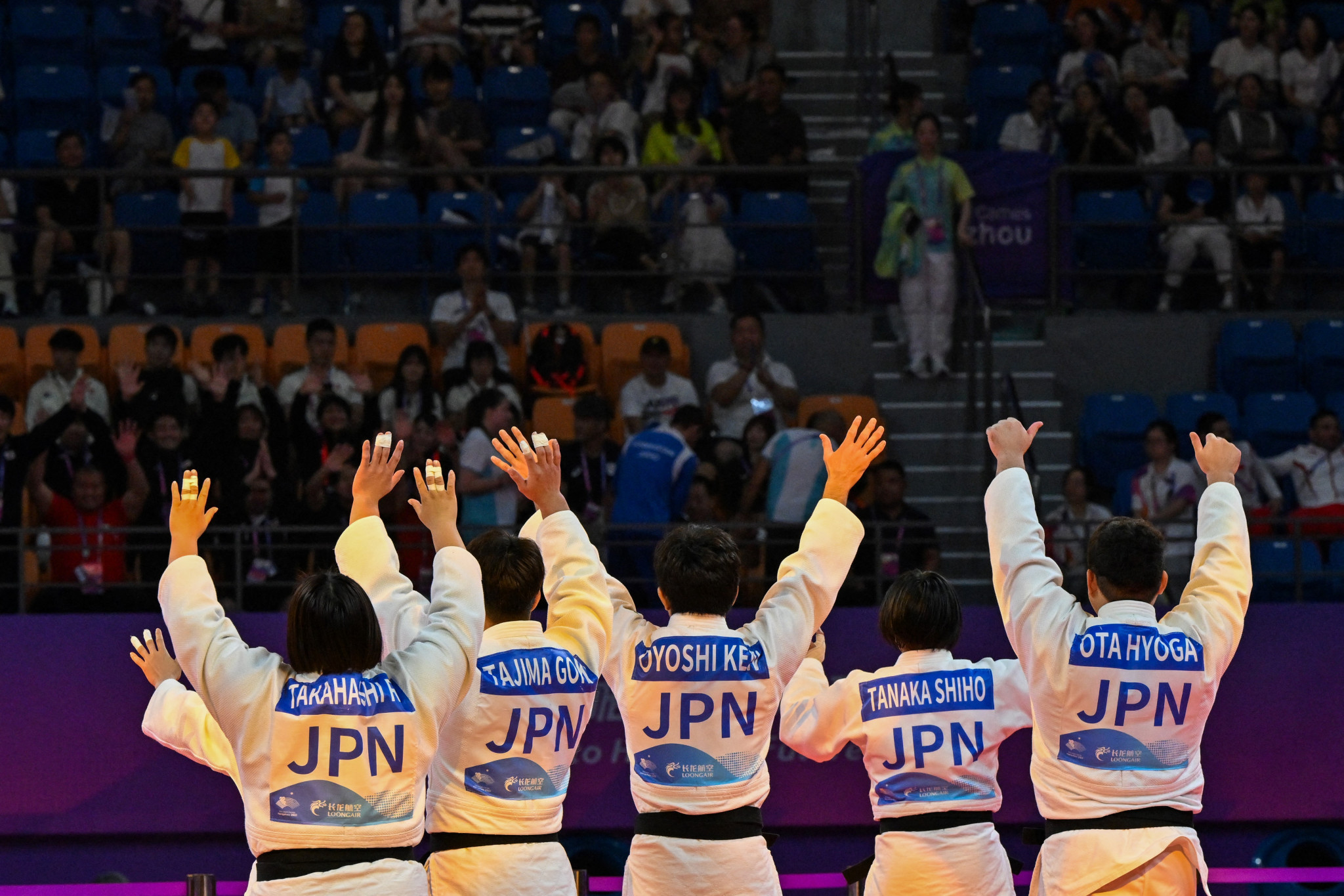 Japan cemented their top dog status in judo with a 4-0 victory against Uzbekistan in the mixed team final ©Getty Images