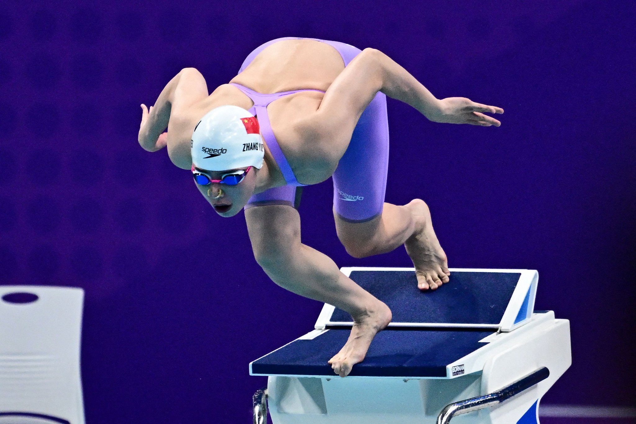 Zhang Yufei won her fifth gold medal of Hangzhou 2022, to become the most decorated so far ©Getty Images