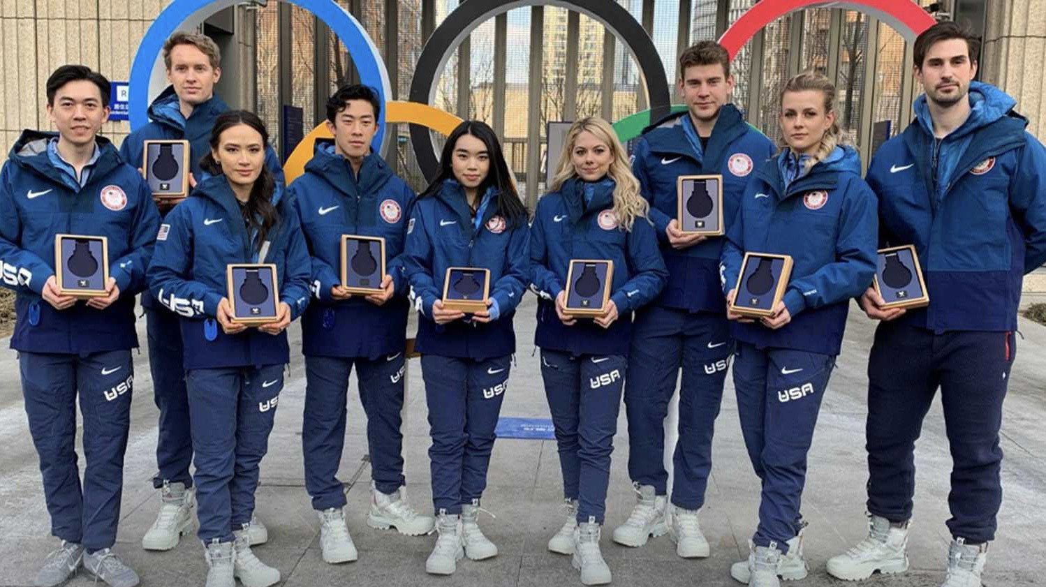 The second anniversary of the team figure skating event at Beijing 2022 could have passed before the United States find out whether they will be awarded the gold medals   ©U.S. Figure Skating