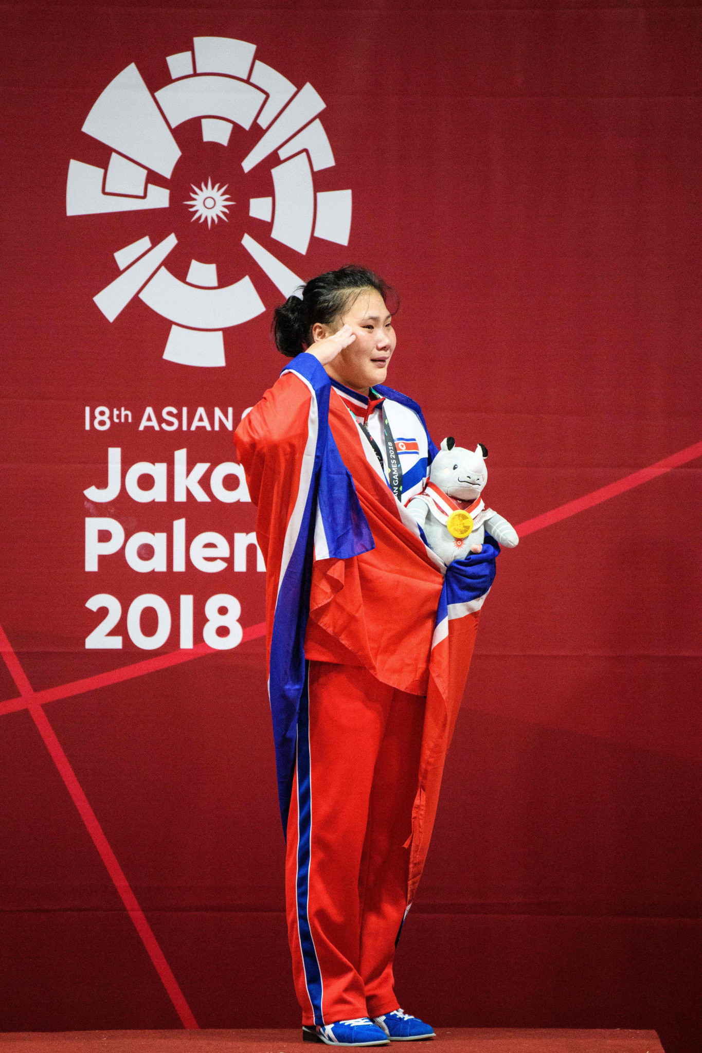 North Korea won eight of the 15 gold medals in the last Asian Games at Jakarta Palembang 2018 in the absence of China but are an unknown quantity this time round ©Getty Images