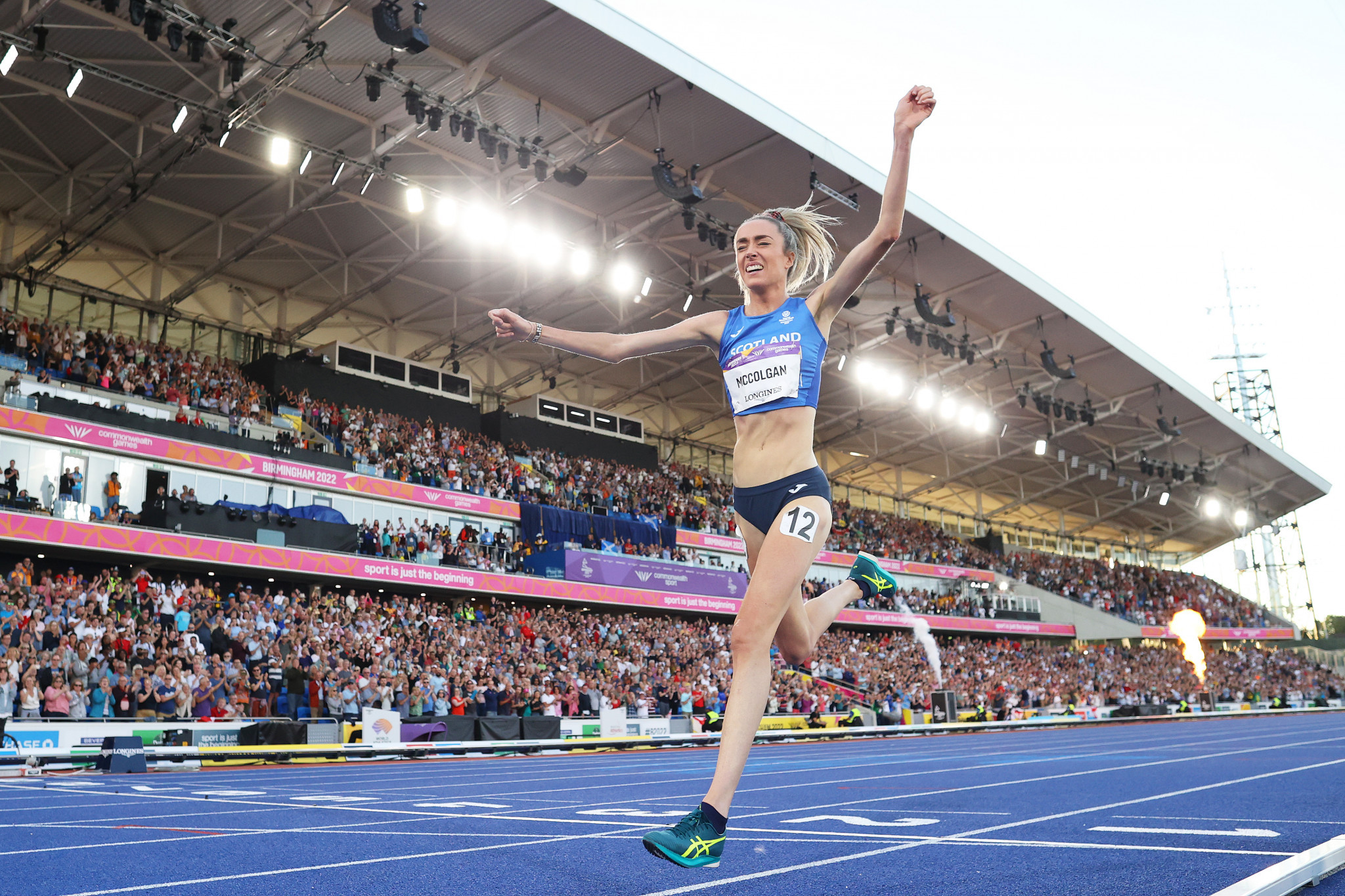 Eilish McColgan will use her grant to give back to athletics in Scotland ©Getty Images