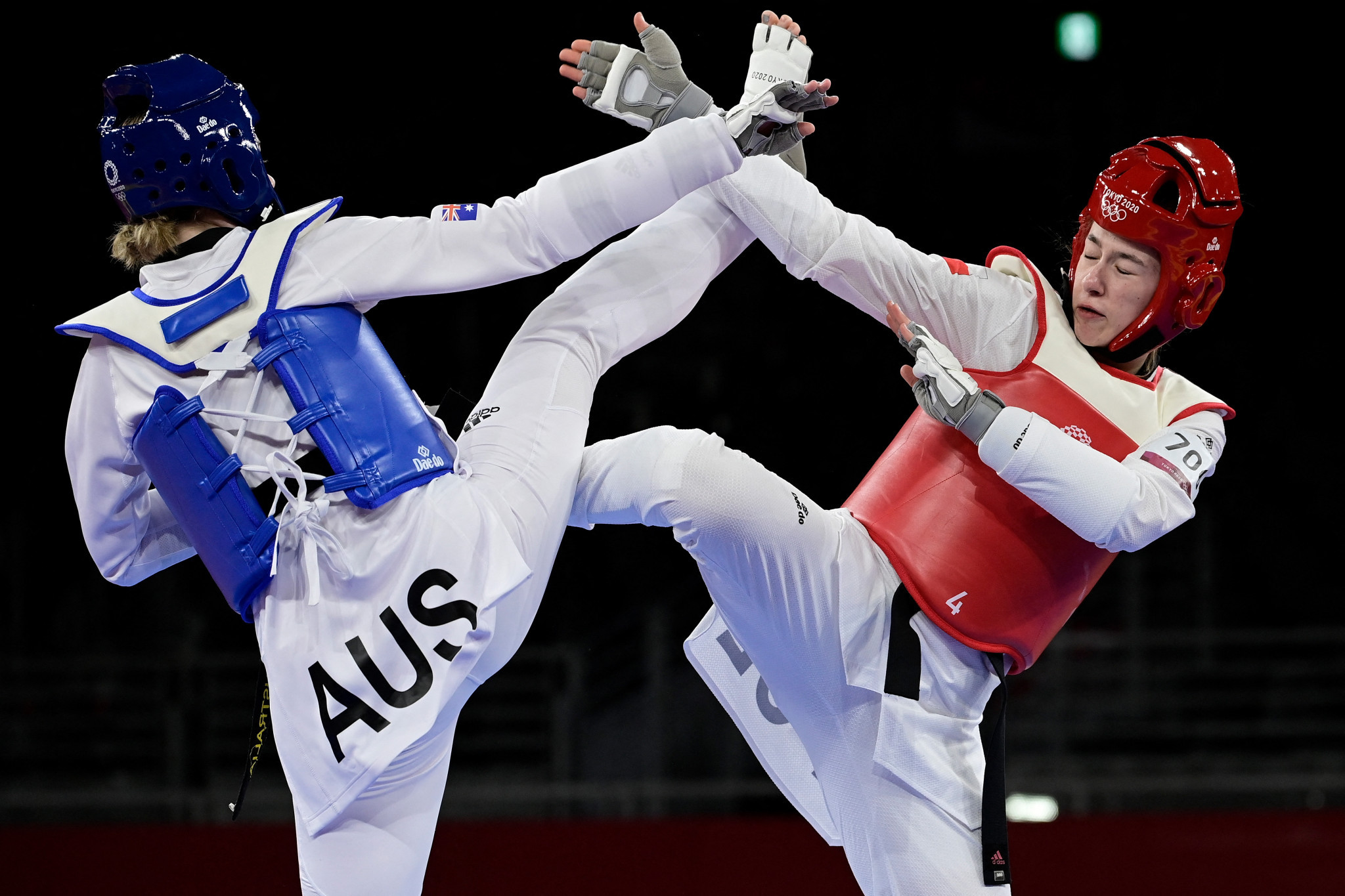 Australia has celebrated taekwondo achievements on the world stage ©Getty Images