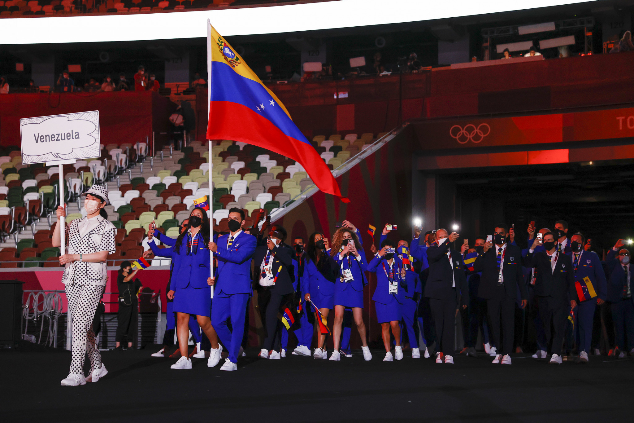 A delegation from the Venezuelan Olympic Committee met with IOC officials in Lausanne ©Getty Images