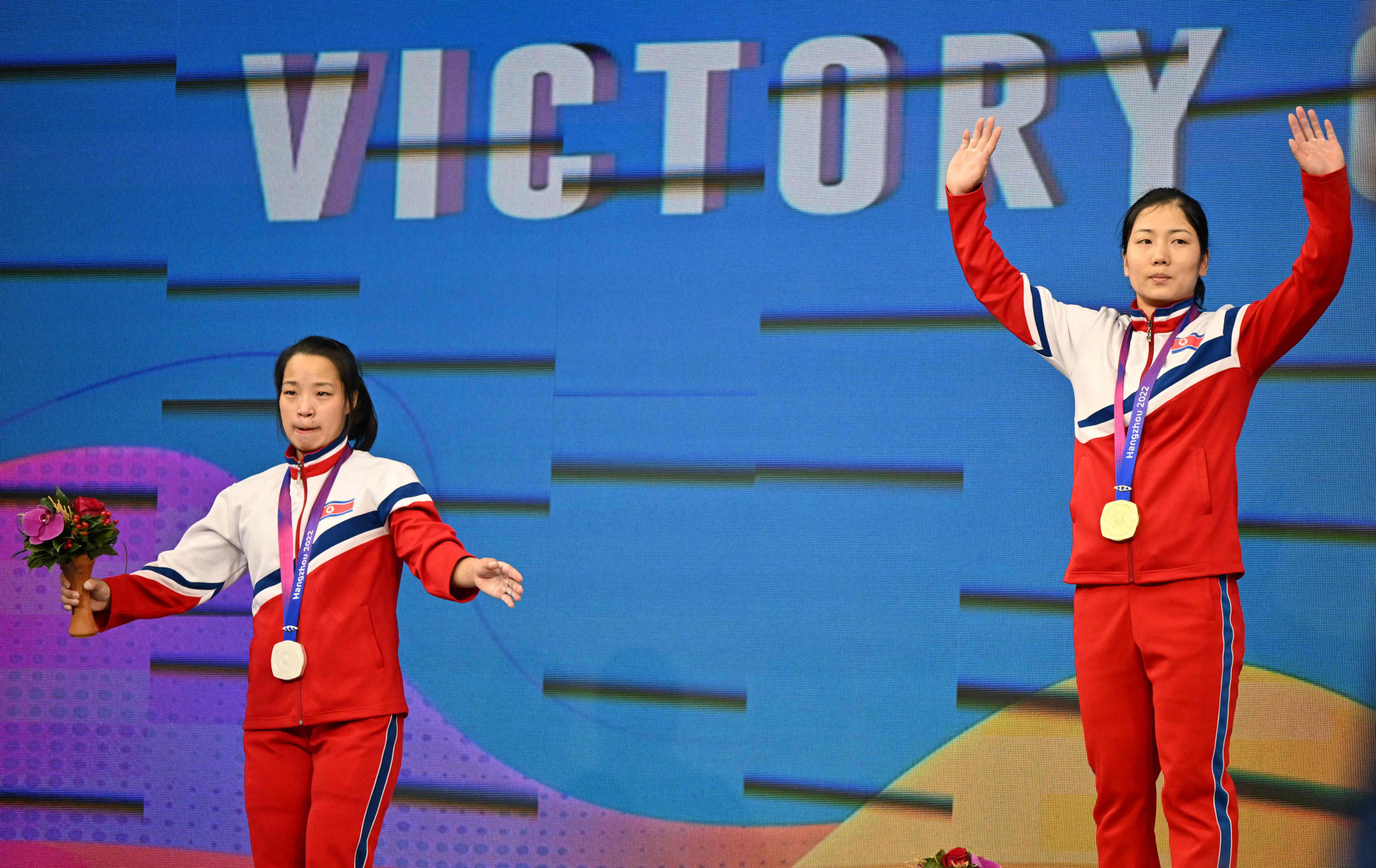North Korea’s weightlifters claim five world records on sensational Asian Games return