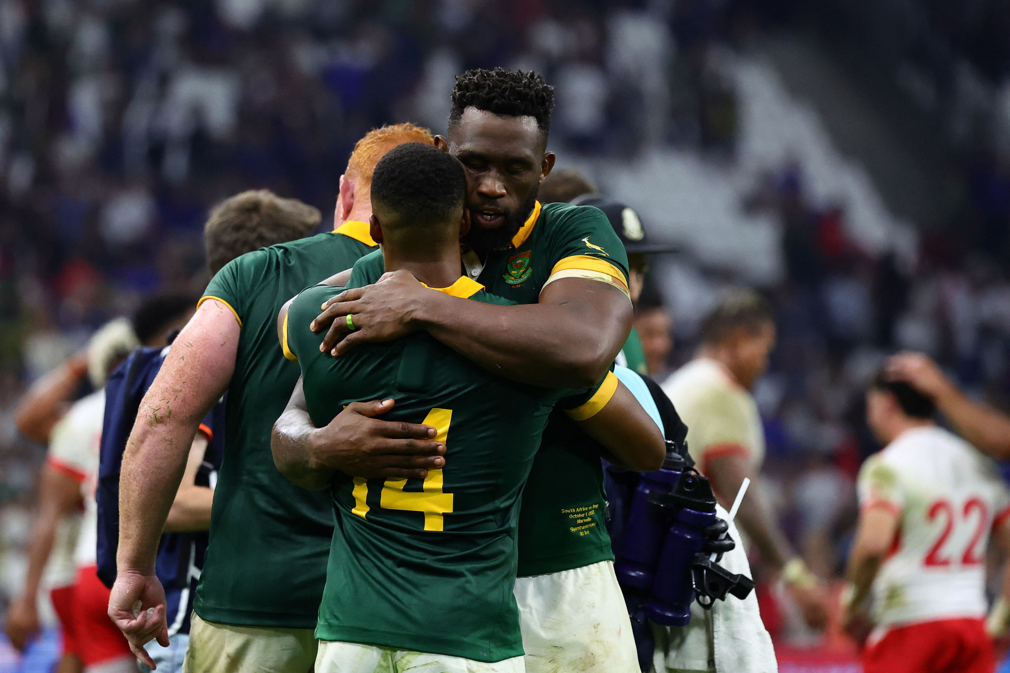 Only an unlikely result in the final match between Ireland and Scotland would deny holders South Africa a place in the Rugby World Cup quarter-finals ©Getty Images