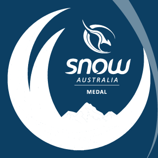 Hal Nerdal was presented with a Snow Australia medal on his 94th birthday in 2021 ©Snow Australia