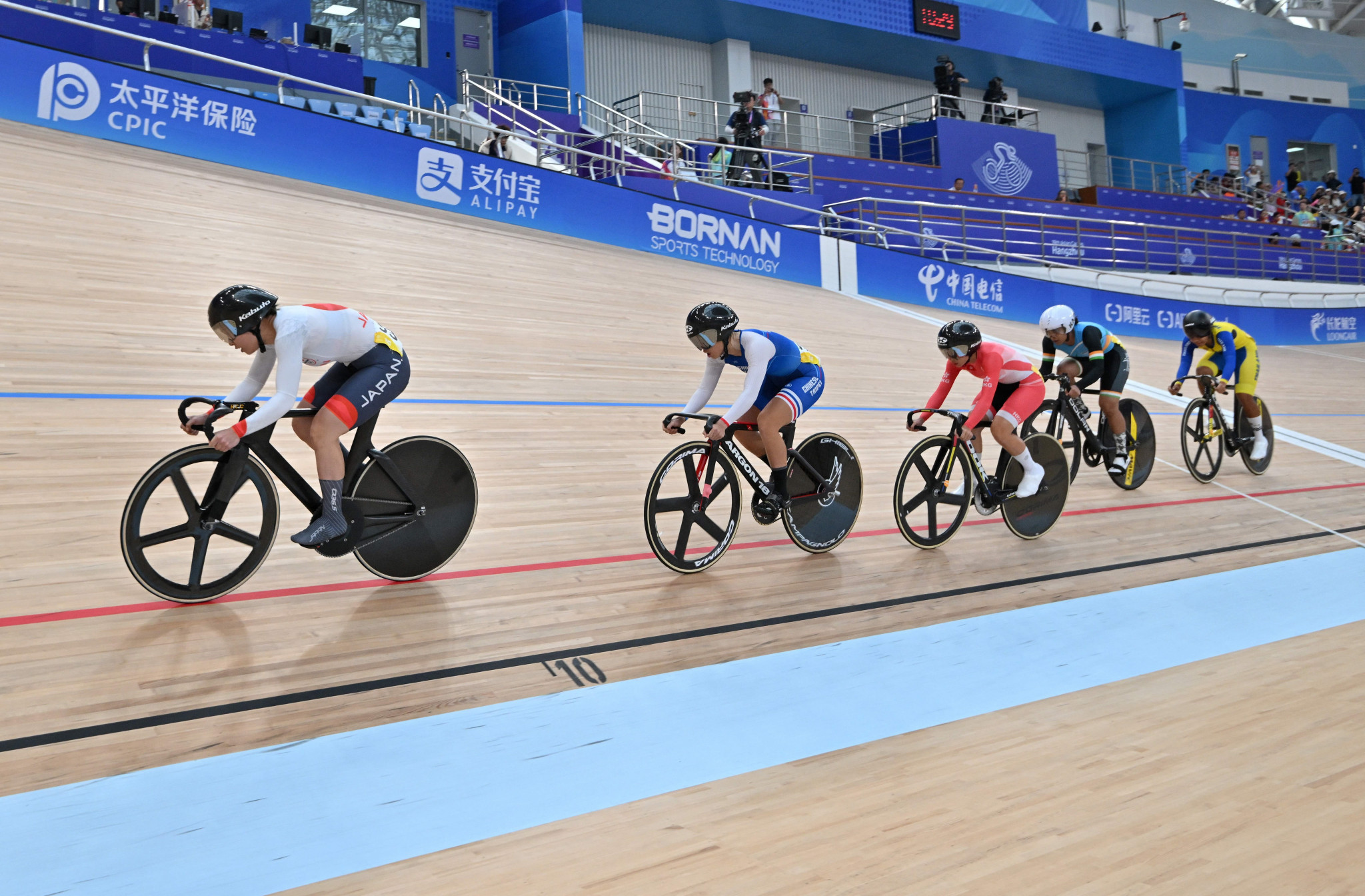 The Chun'an Jieshou Sports Centre Velodrome was built in time for staging the track cycling competition at the Asian Games ©Getty Images