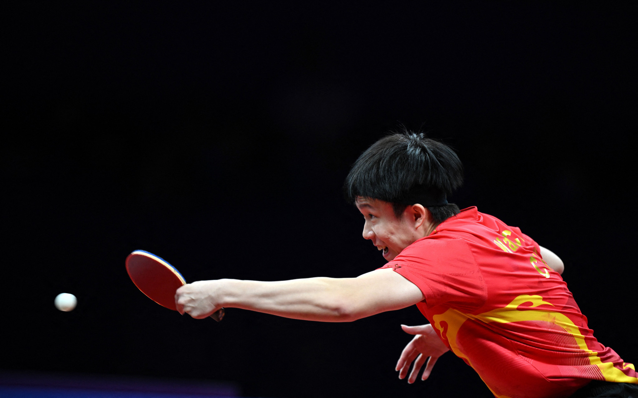 The all-China showdown saw Wang take the 4-3 victory which was revenge for the World Championships defeat inflicted by Fan earlier this year ©Getty Images